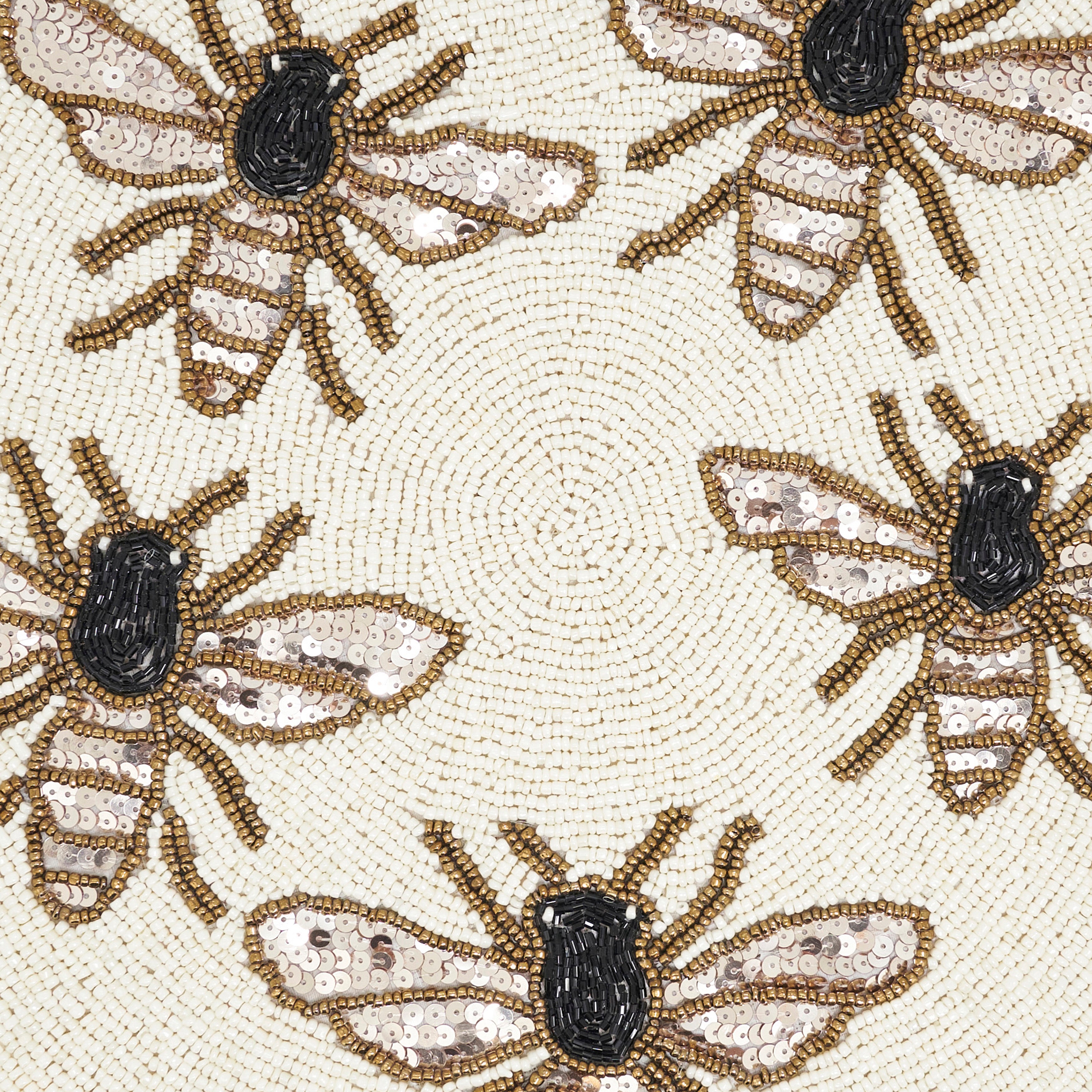 Garden Buzz Beaded Placemat, Set of 4