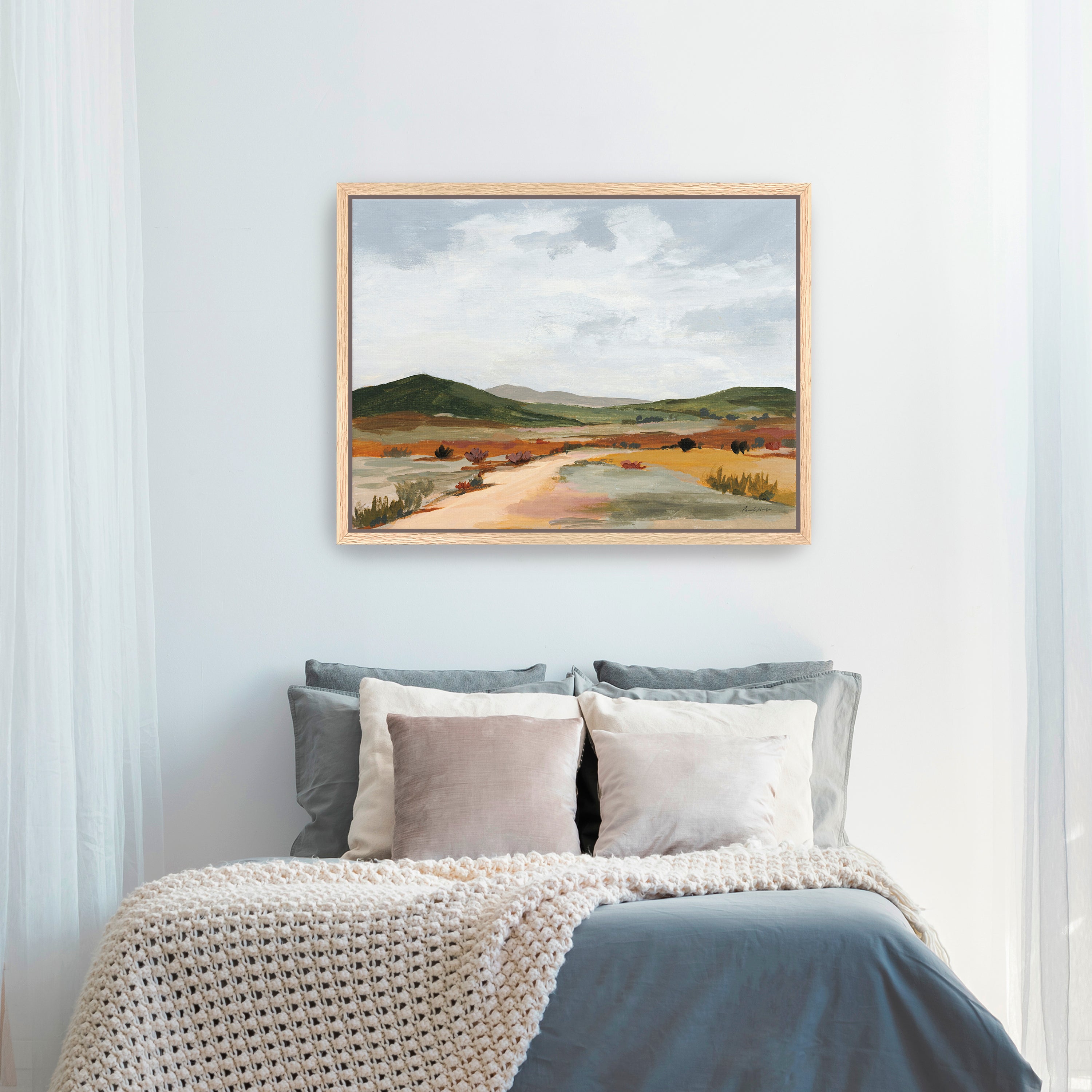 Desert Floor Canvas Giclee