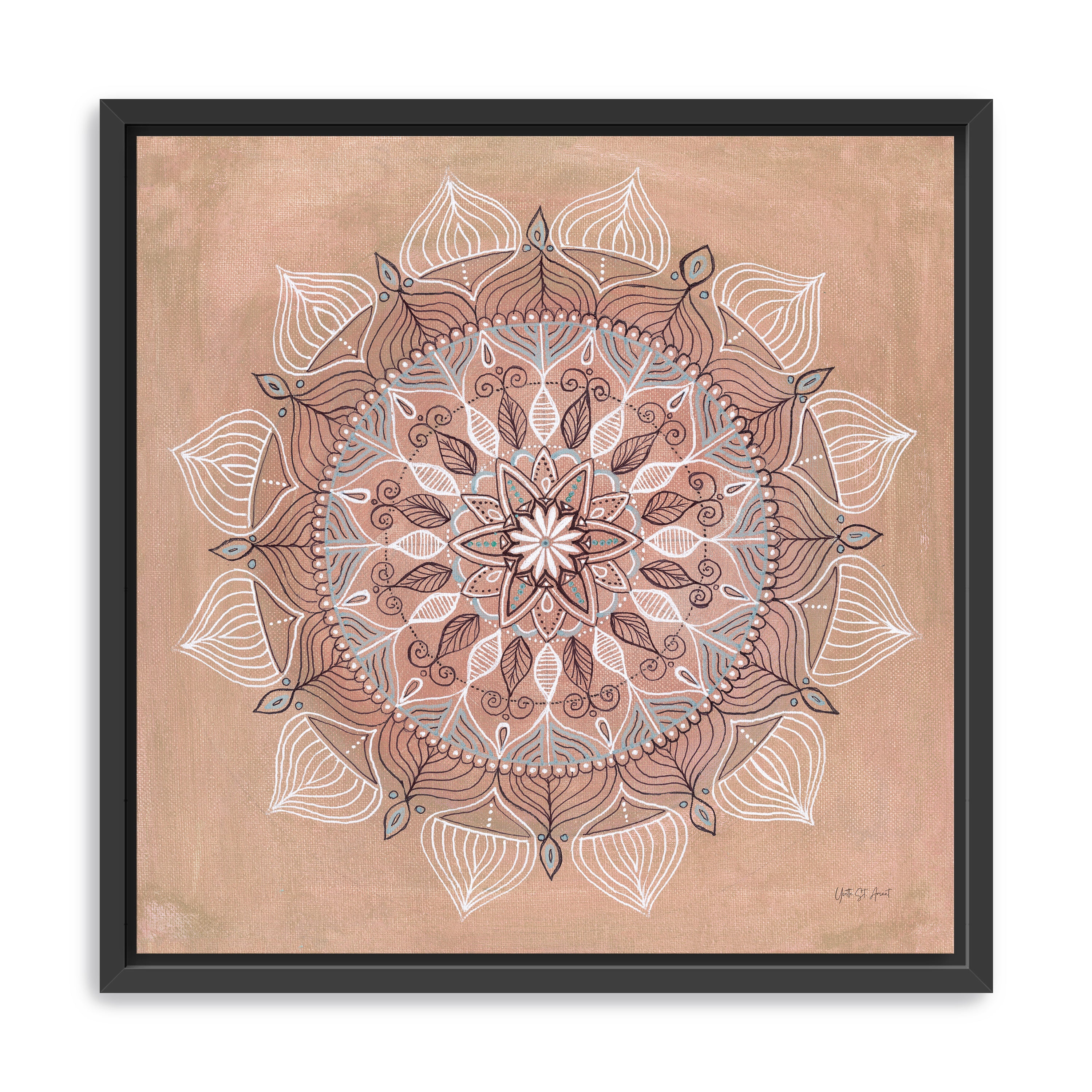 Desert Mandala Canvas Giclee
