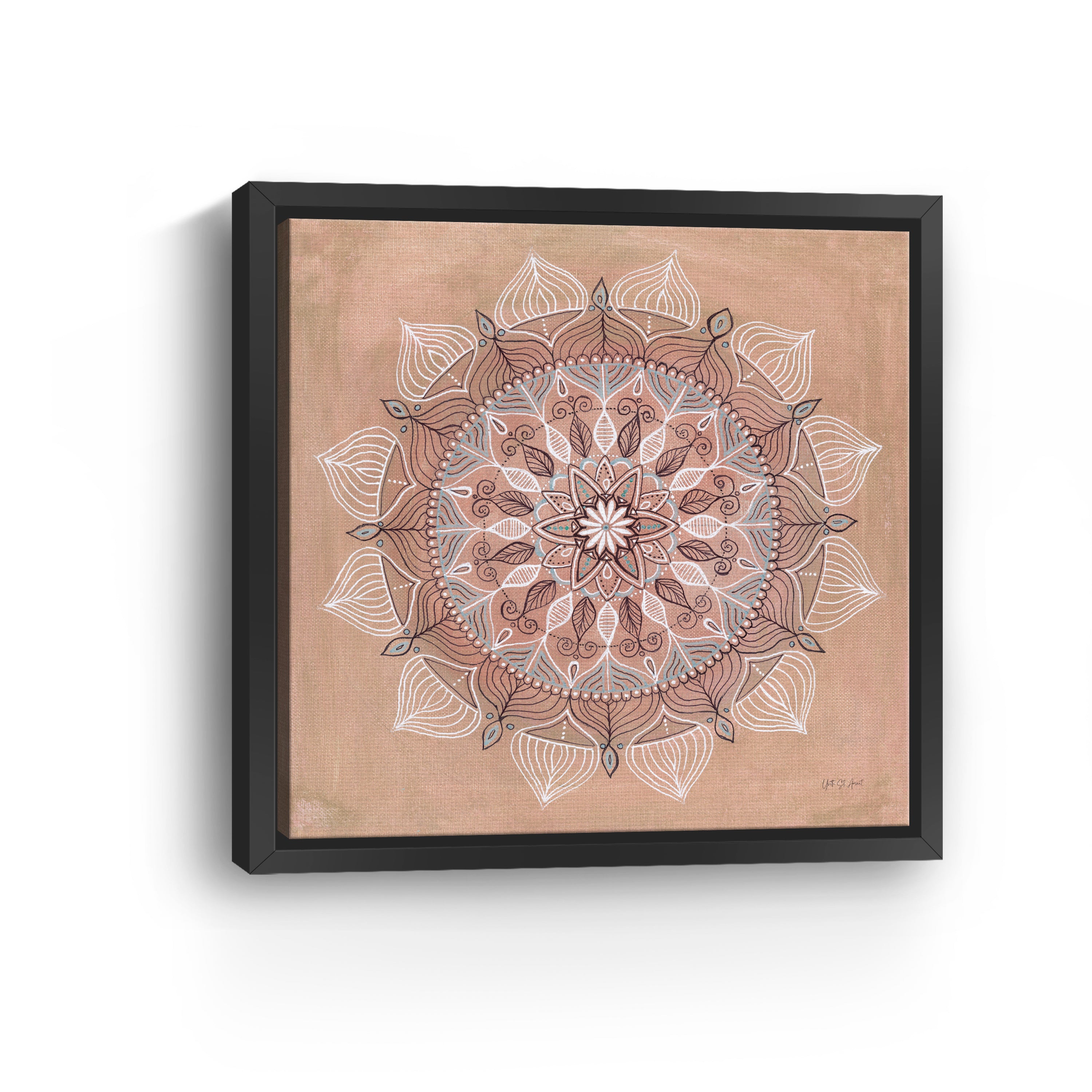 Desert Mandala Canvas Giclee