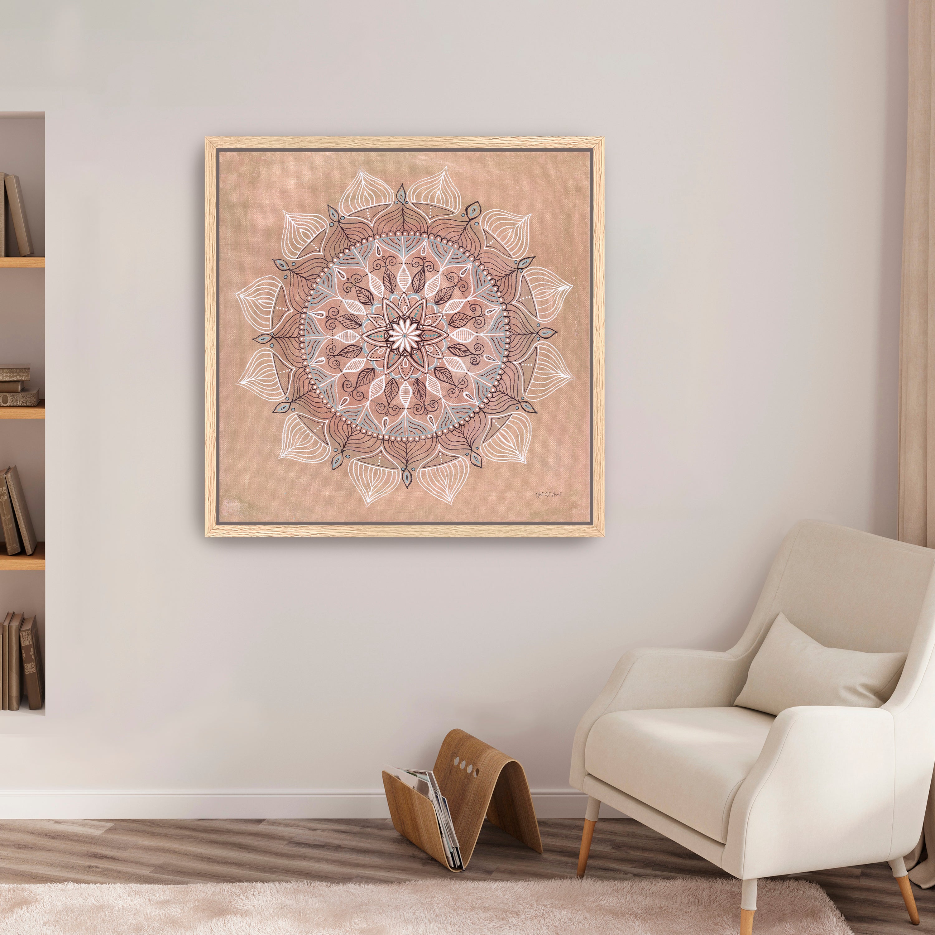 Desert Mandala Canvas Giclee