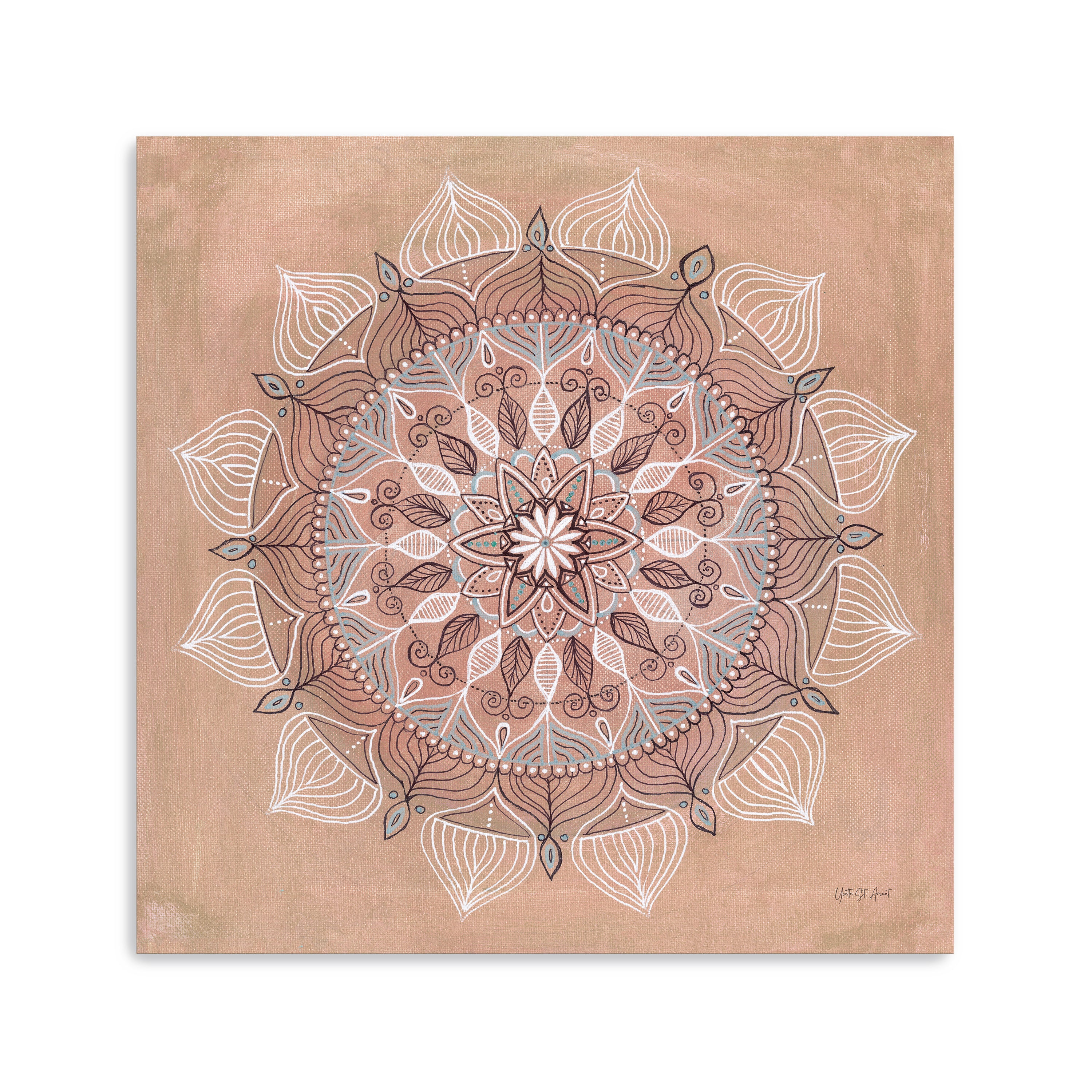 Desert Mandala Canvas Giclee