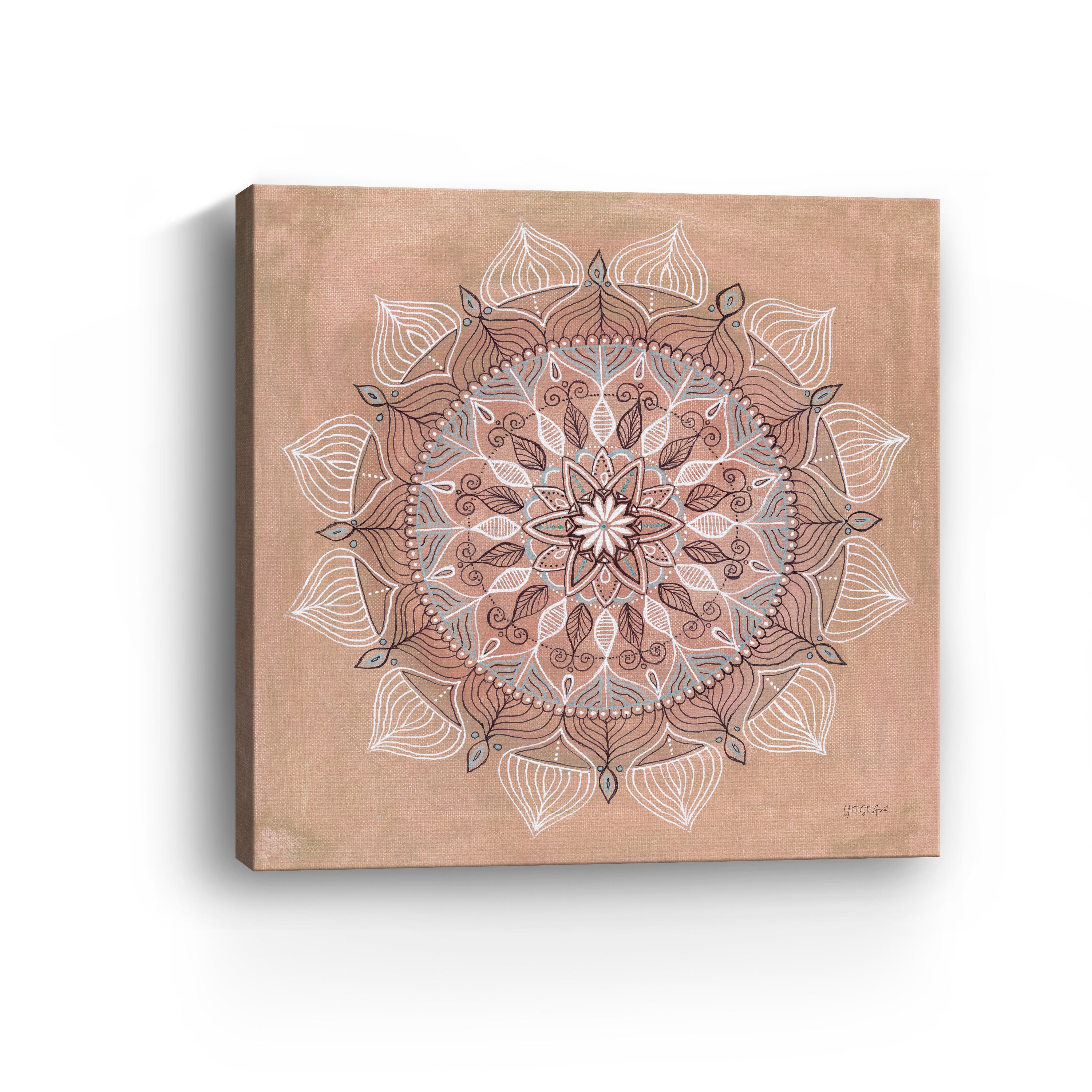 Desert Mandala Canvas Giclee