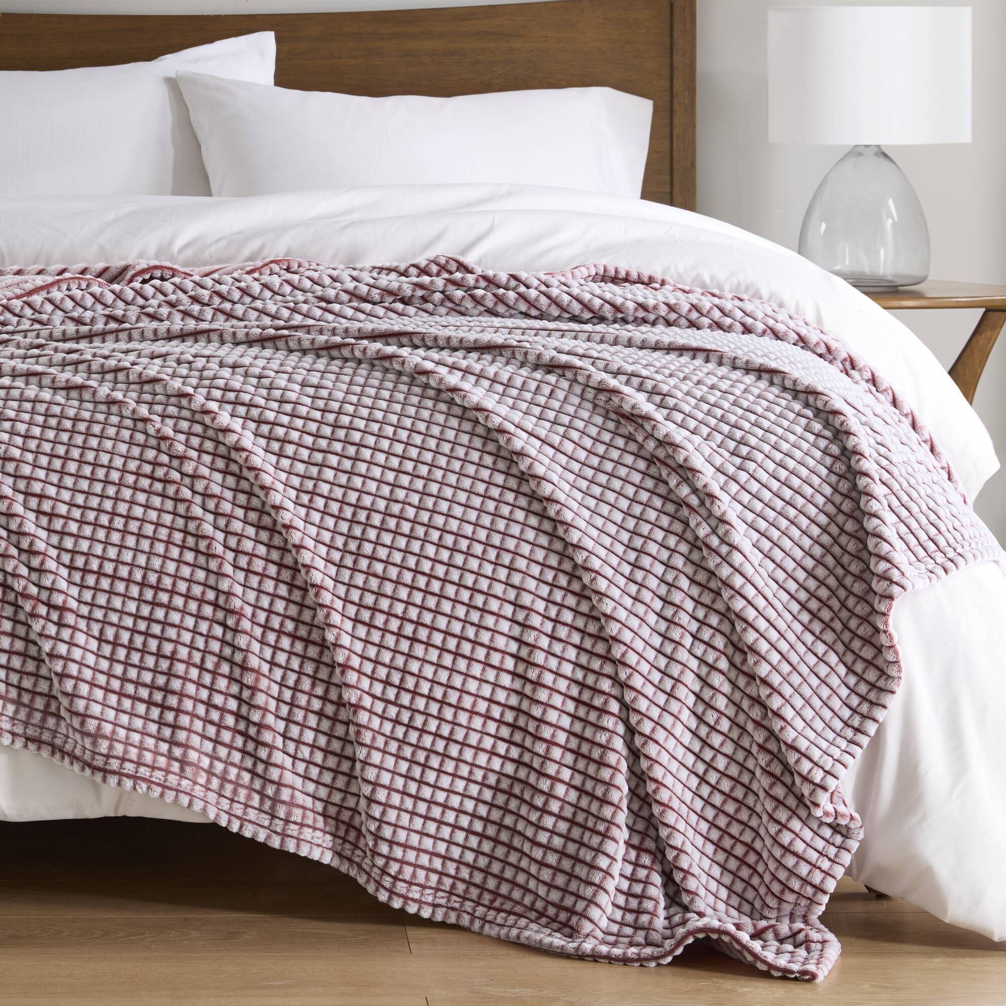 Carved Plush Blanket