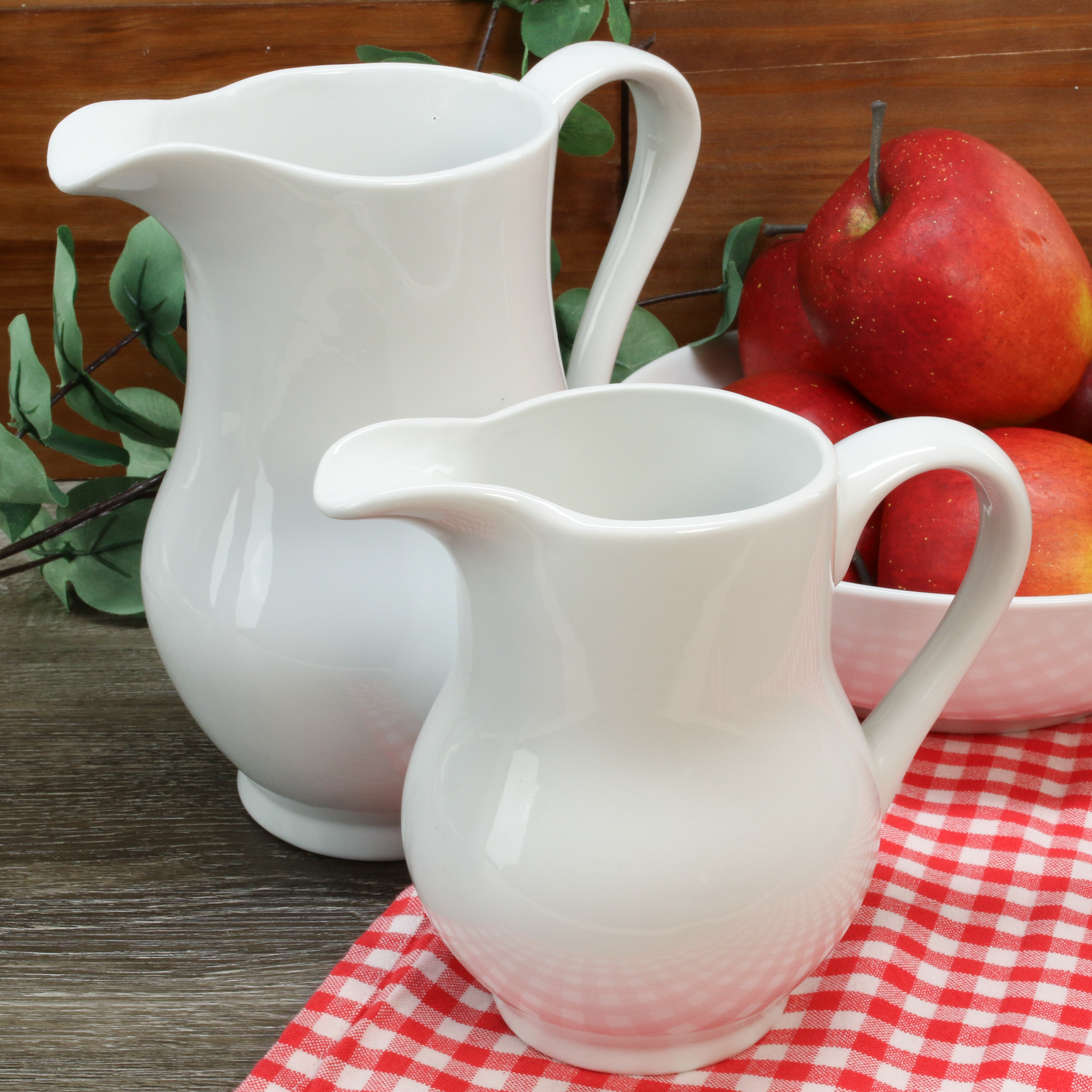 Pitcher Set, Set of 2 1 Quart/2 Quart
