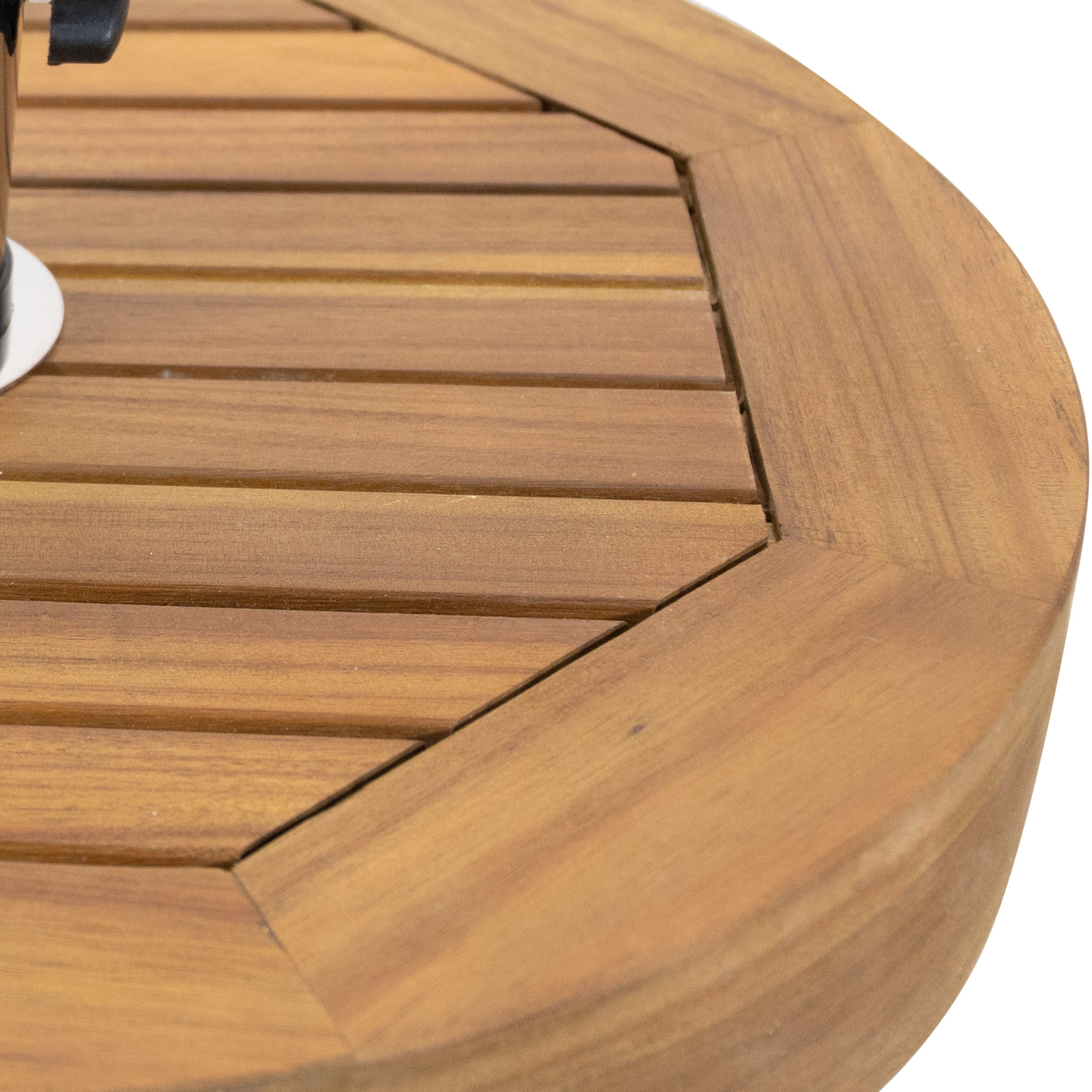 Outdoor Round Umbrella Base with Casters