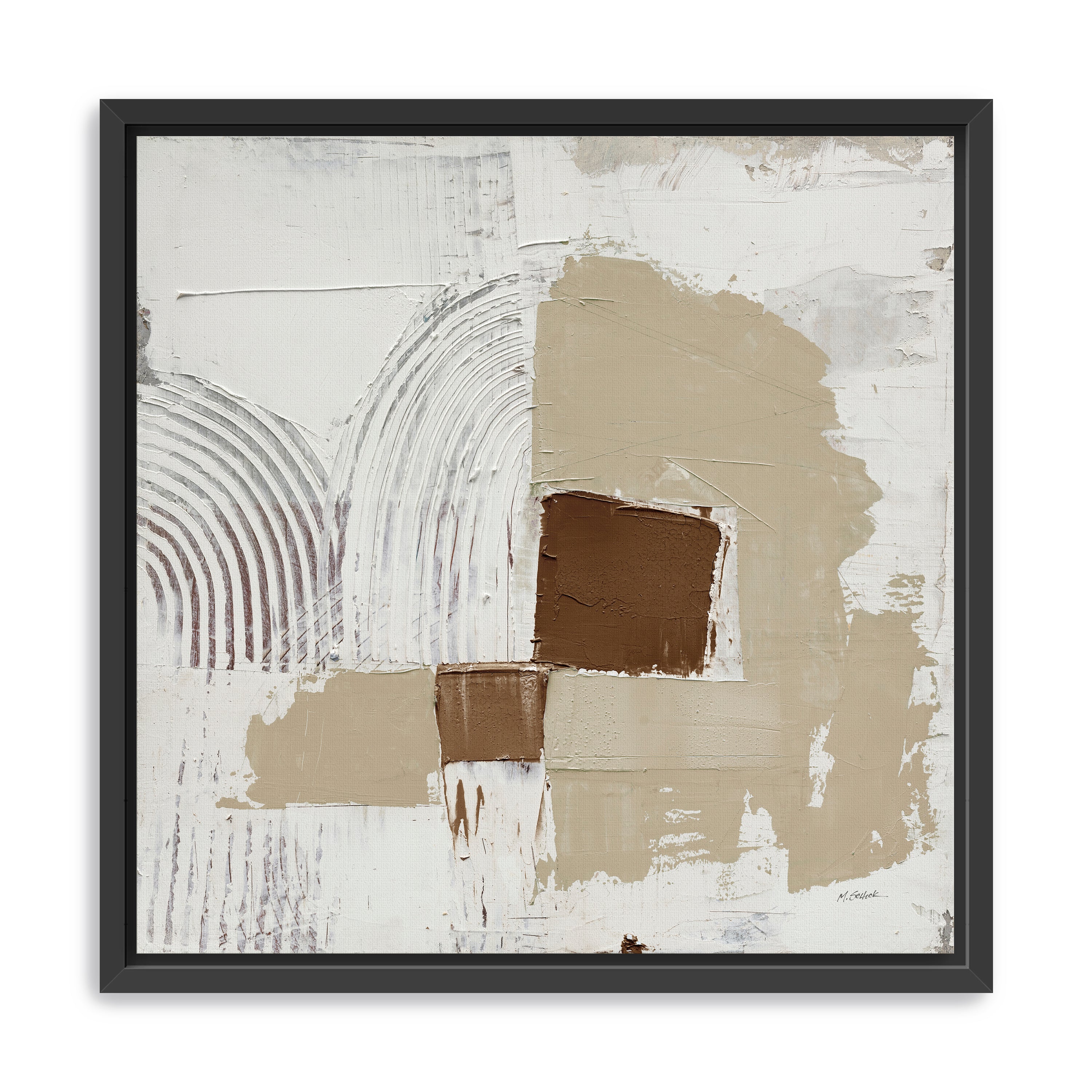 Transformation Brown  Canvas Giclee