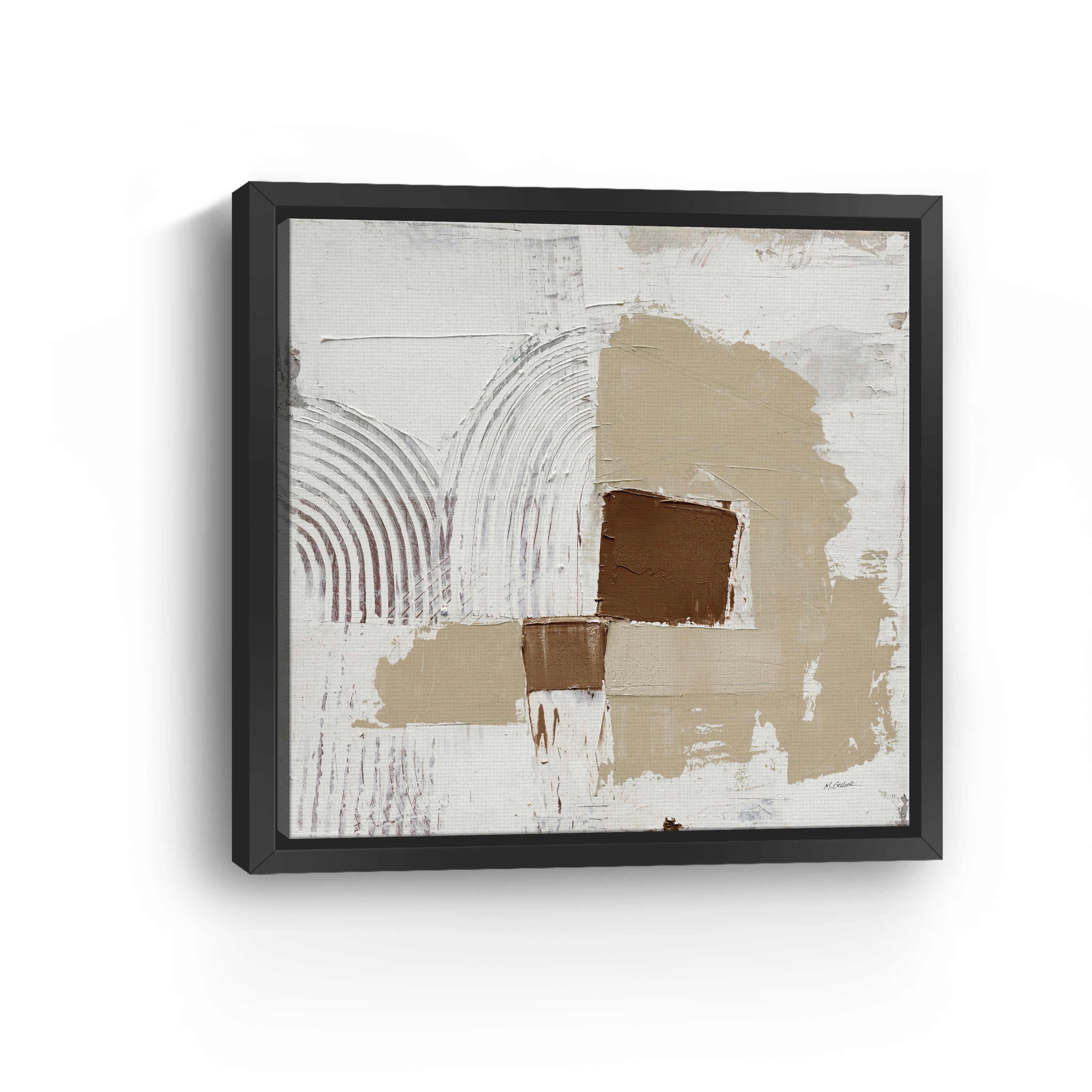 Transformation Brown  Canvas Giclee