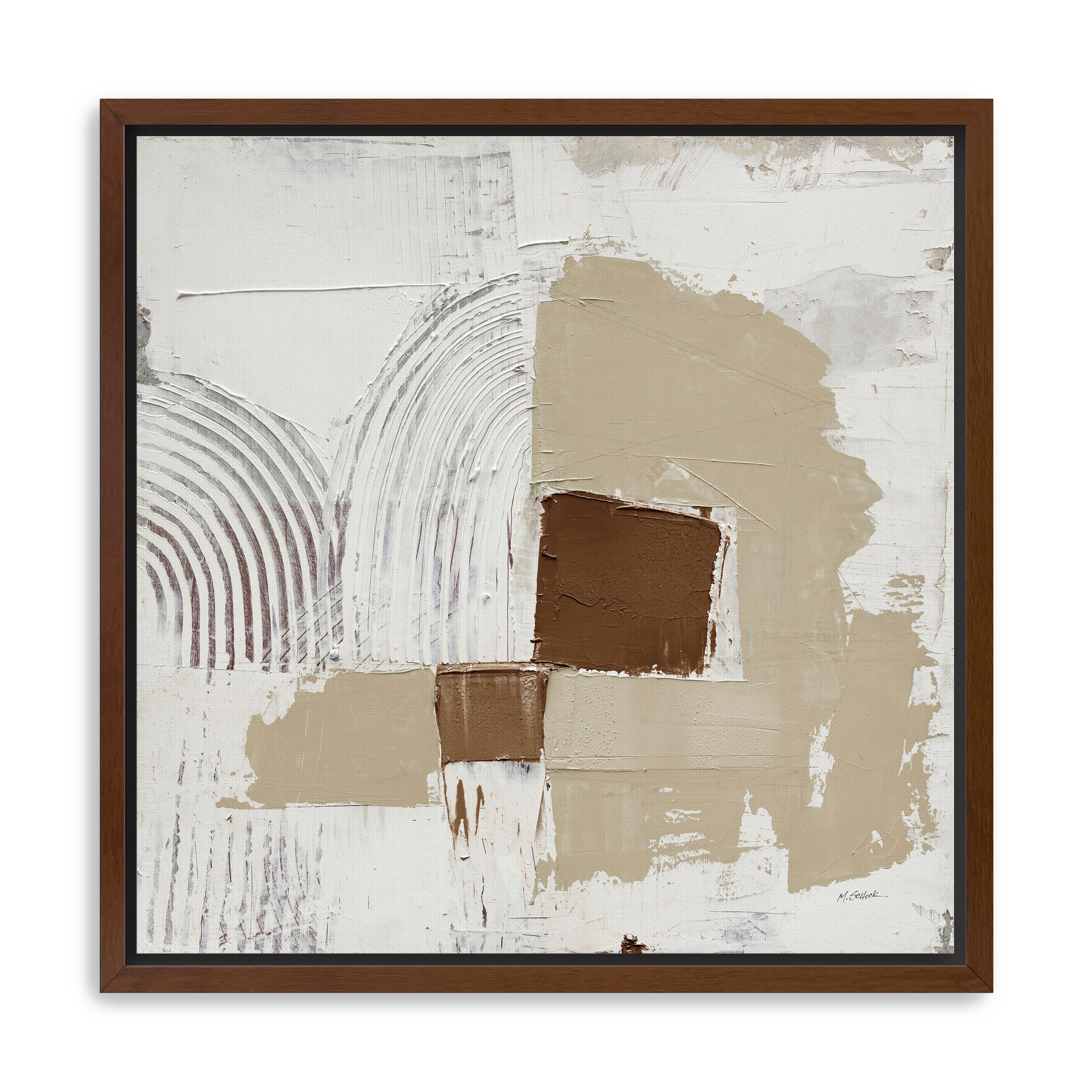 Transformation Brown  Canvas Giclee