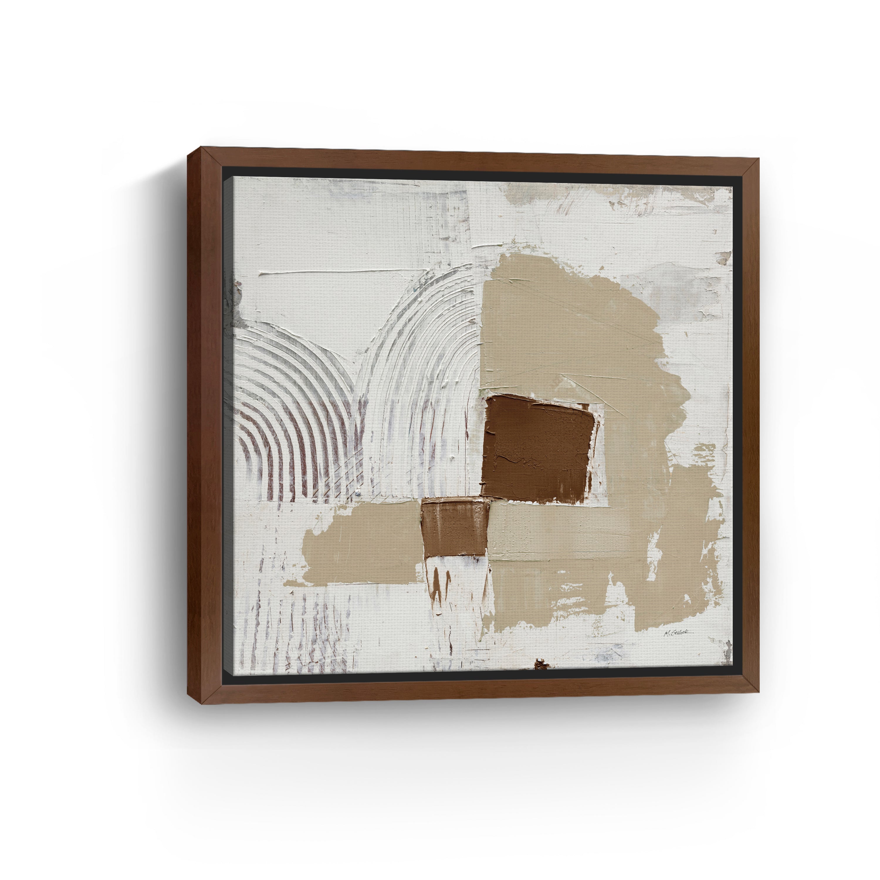 Transformation Brown  Canvas Giclee