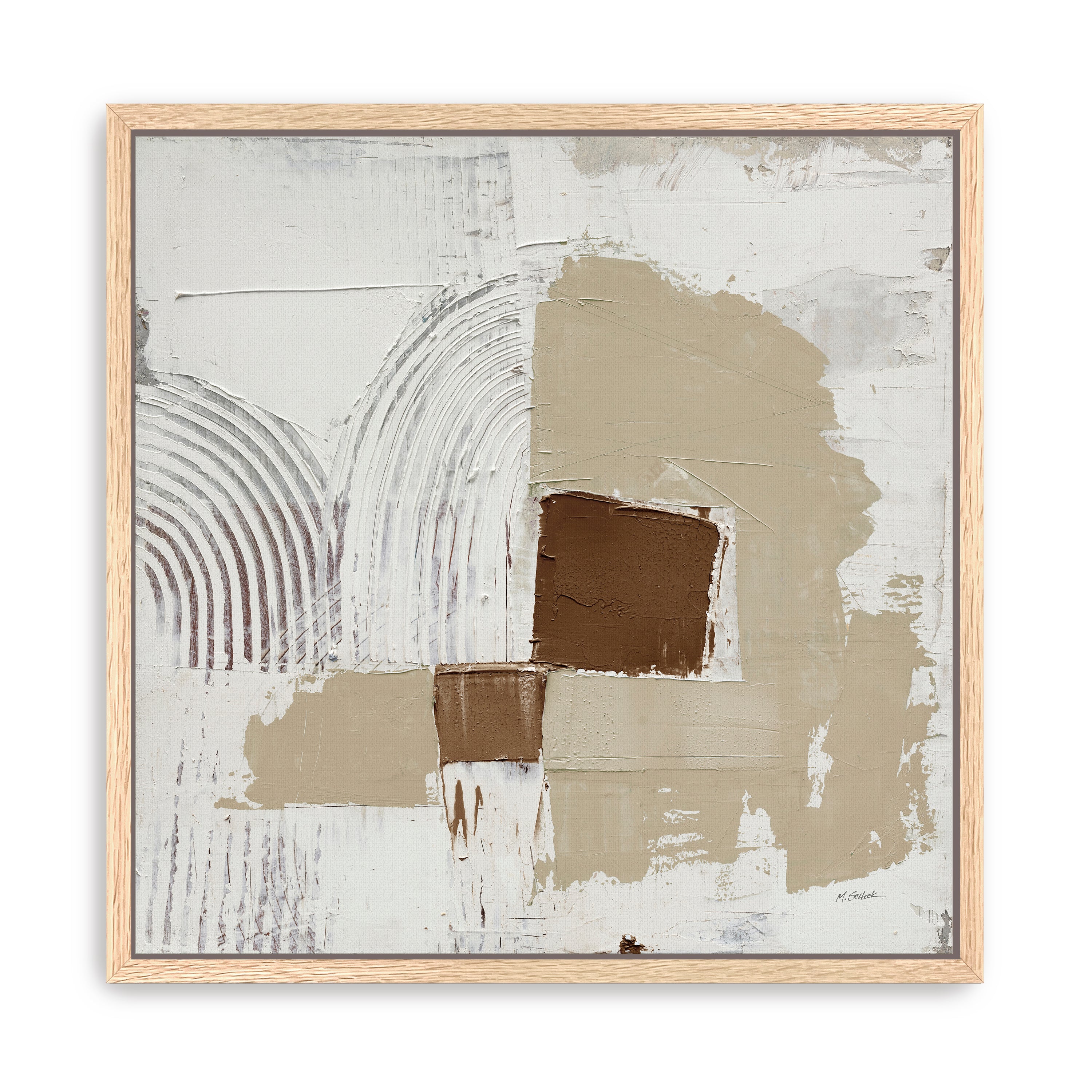 Transformation Brown  Canvas Giclee
