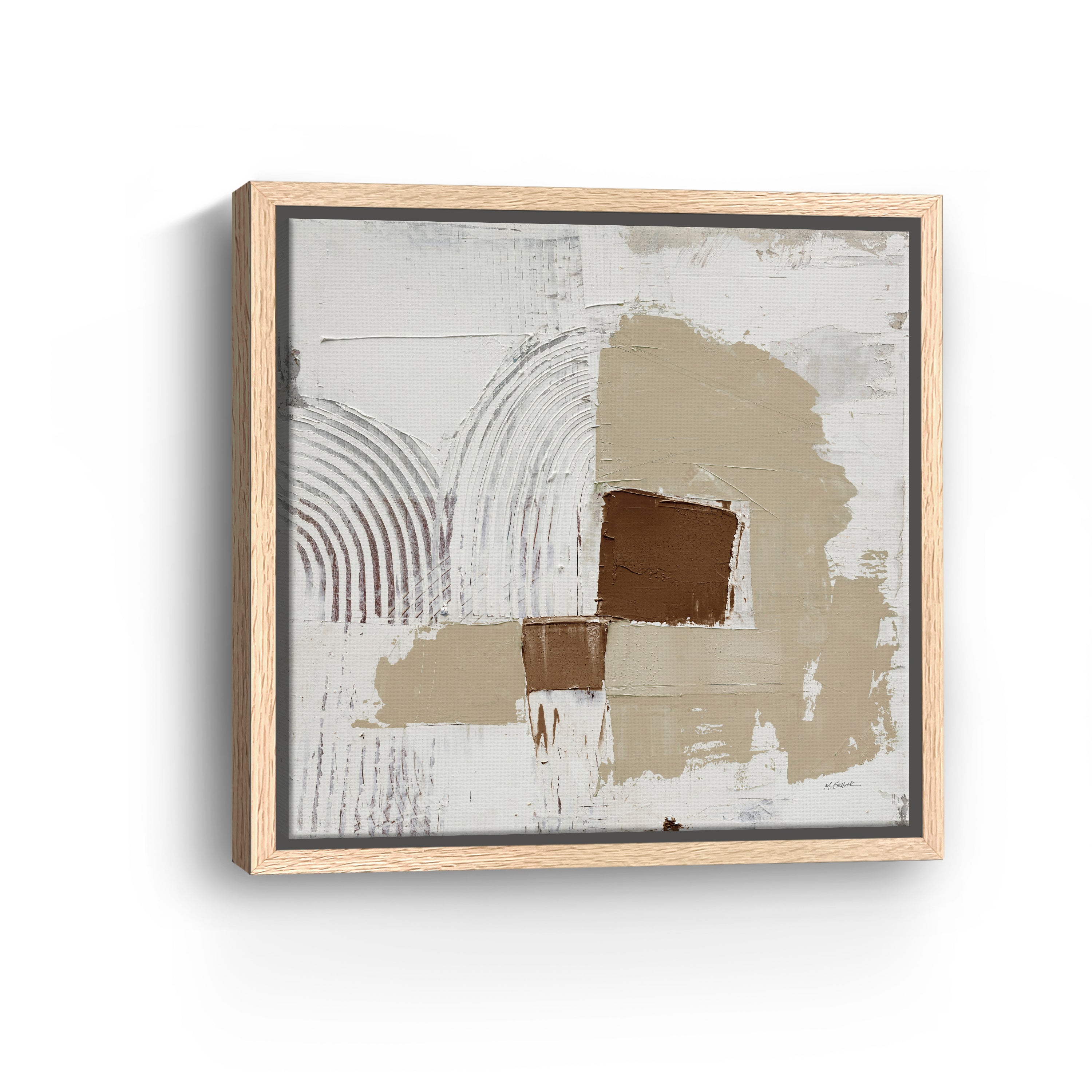 Transformation Brown  Canvas Giclee
