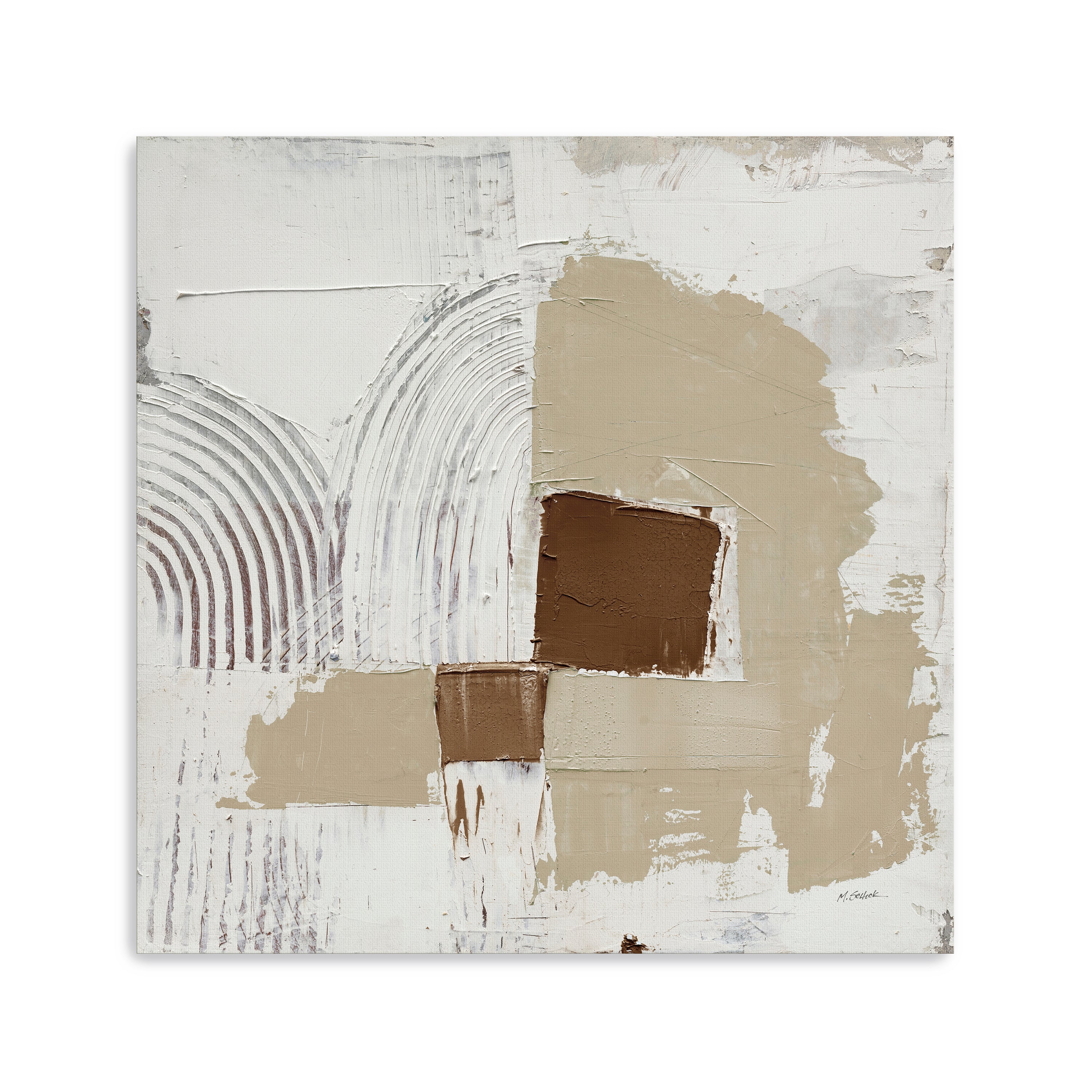 Transformation Brown  Canvas Giclee