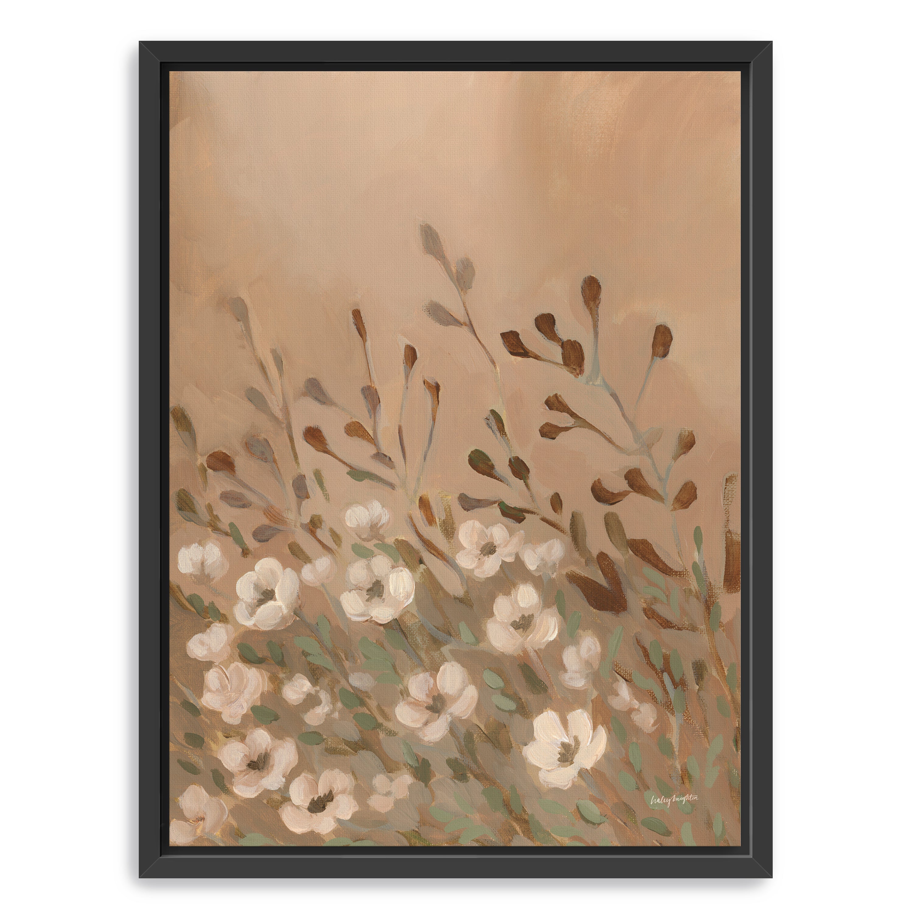 Fawn Meadow  Canvas Giclee
