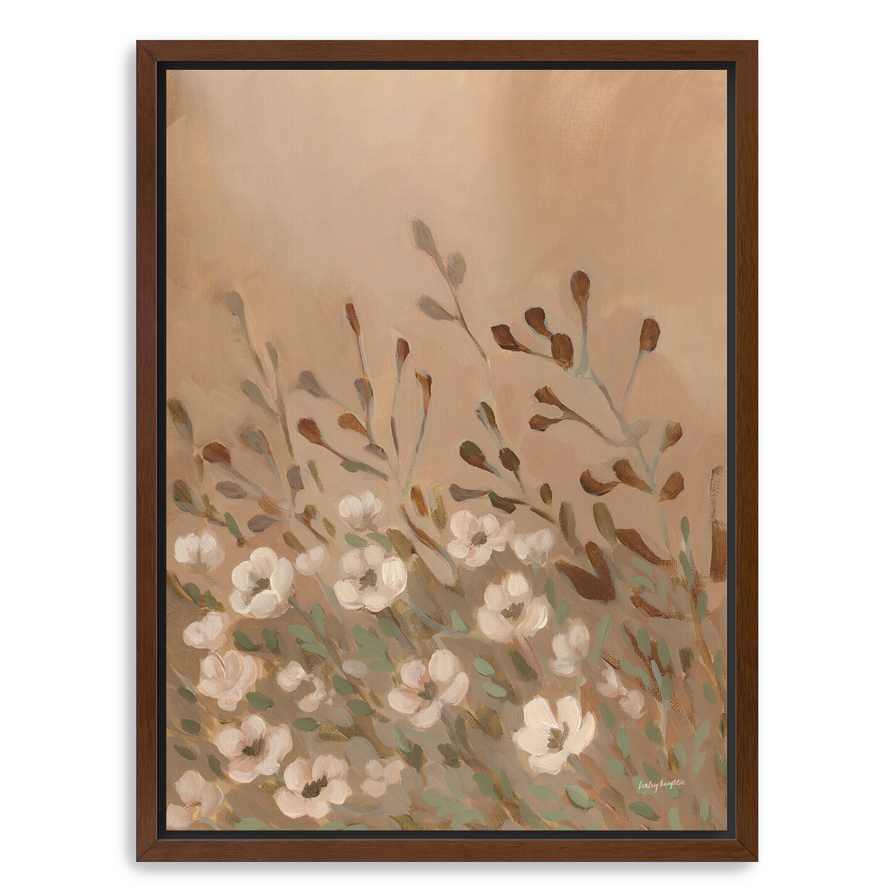 Fawn Meadow  Canvas Giclee