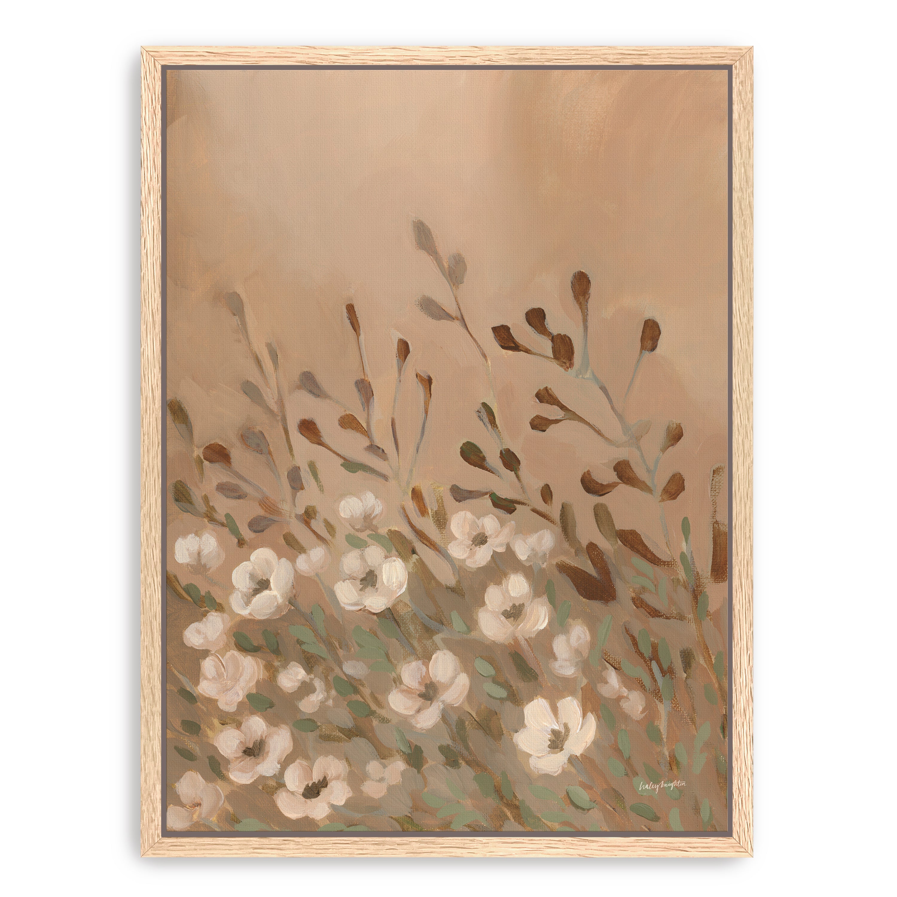 Fawn Meadow  Canvas Giclee