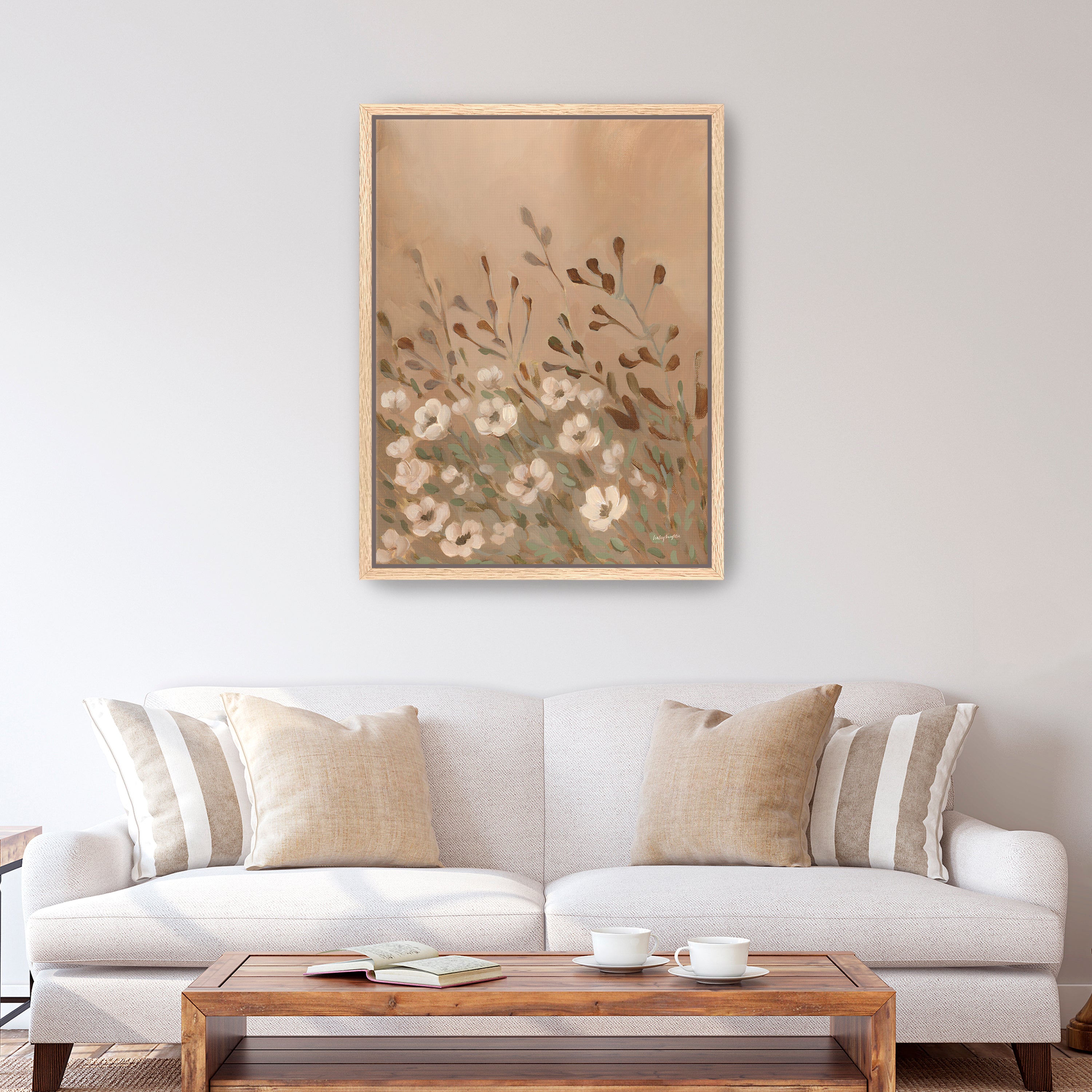 Fawn Meadow  Canvas Giclee