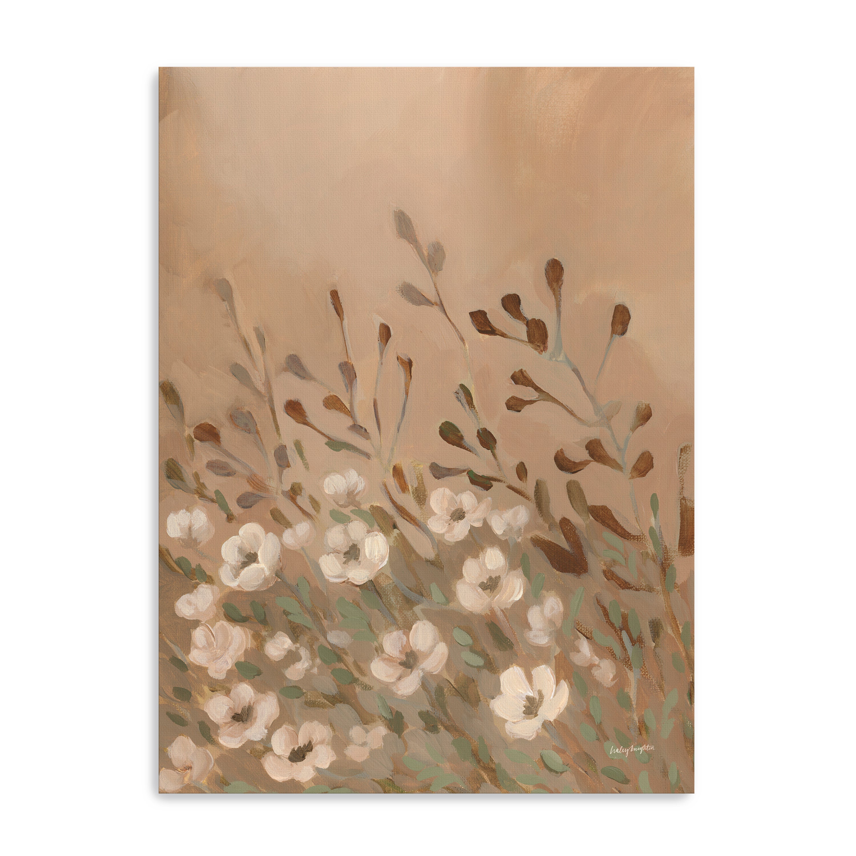 Fawn Meadow  Canvas Giclee
