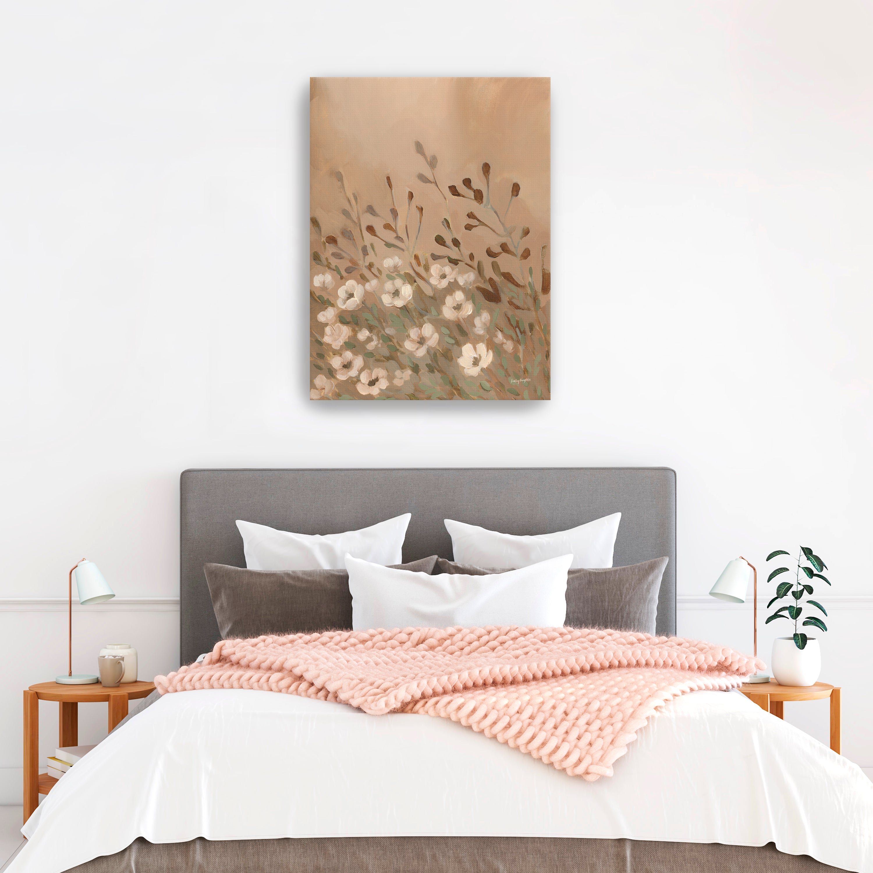 Fawn Meadow  Canvas Giclee