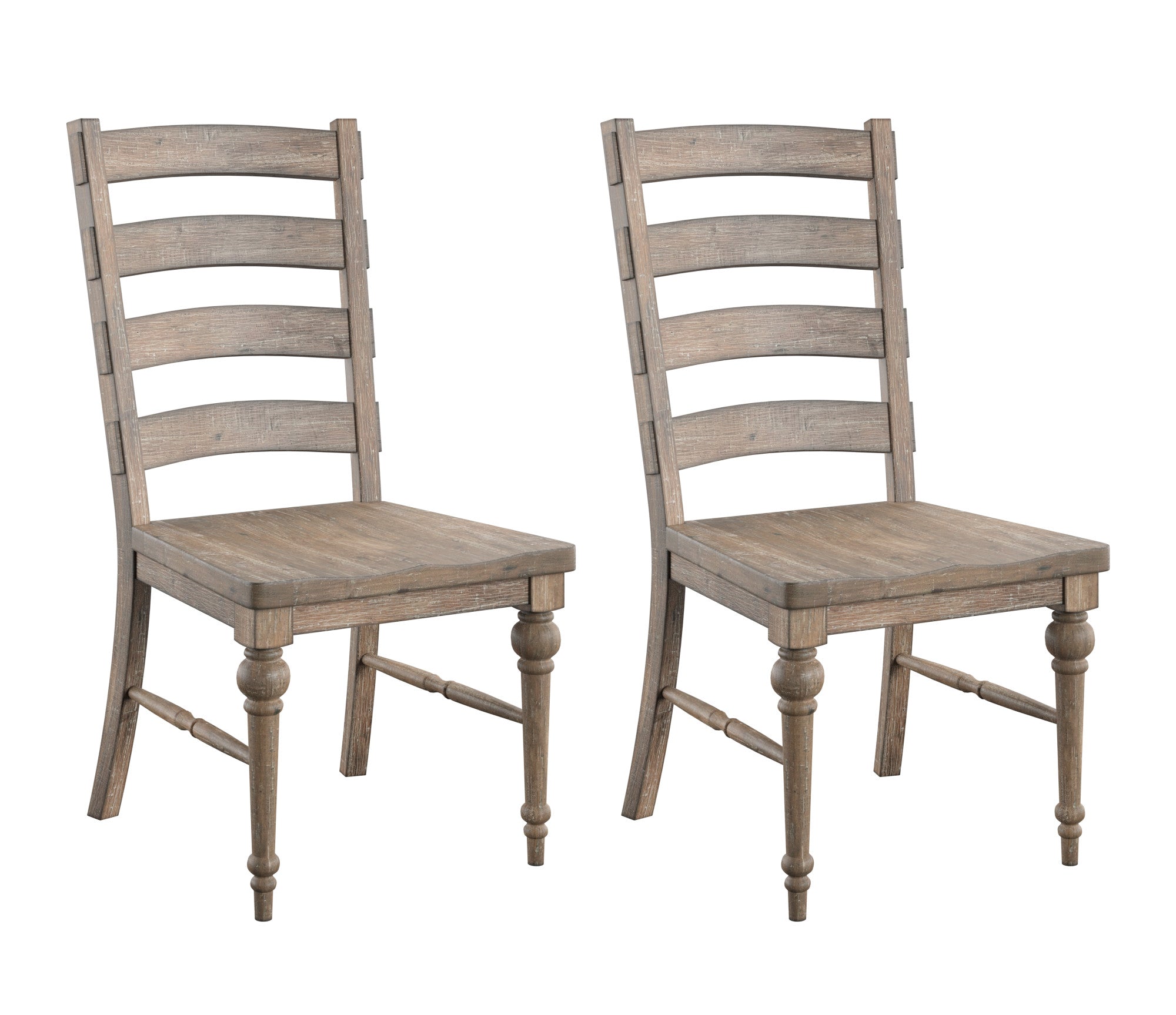 Pier 1 Ladderback Dining Chairs - Thumbnail 2