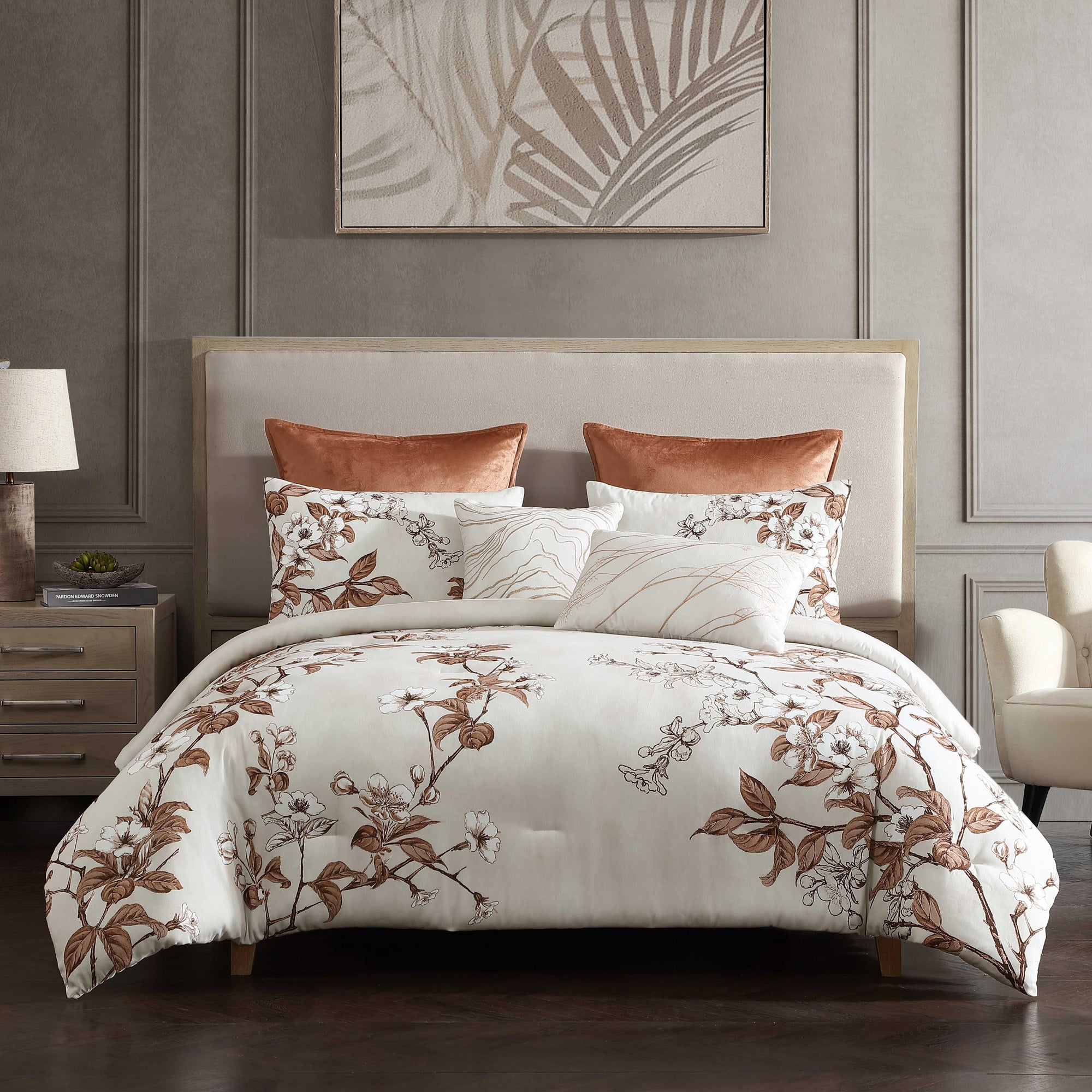 Oaklyn Spice 5 Piece Comforter Set