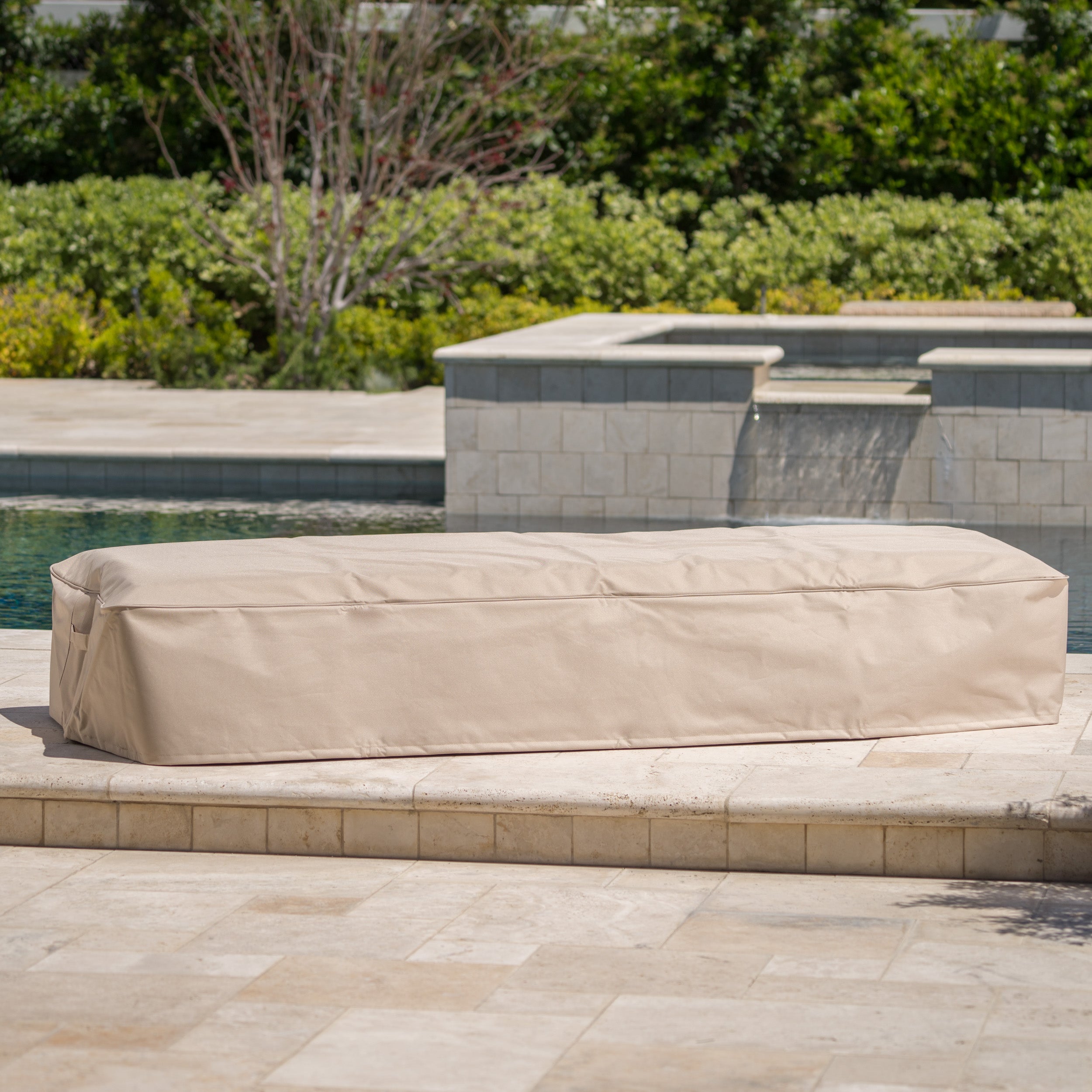 Pier 1 Fabric Chaise Lounge Cover - Thumbnail 4