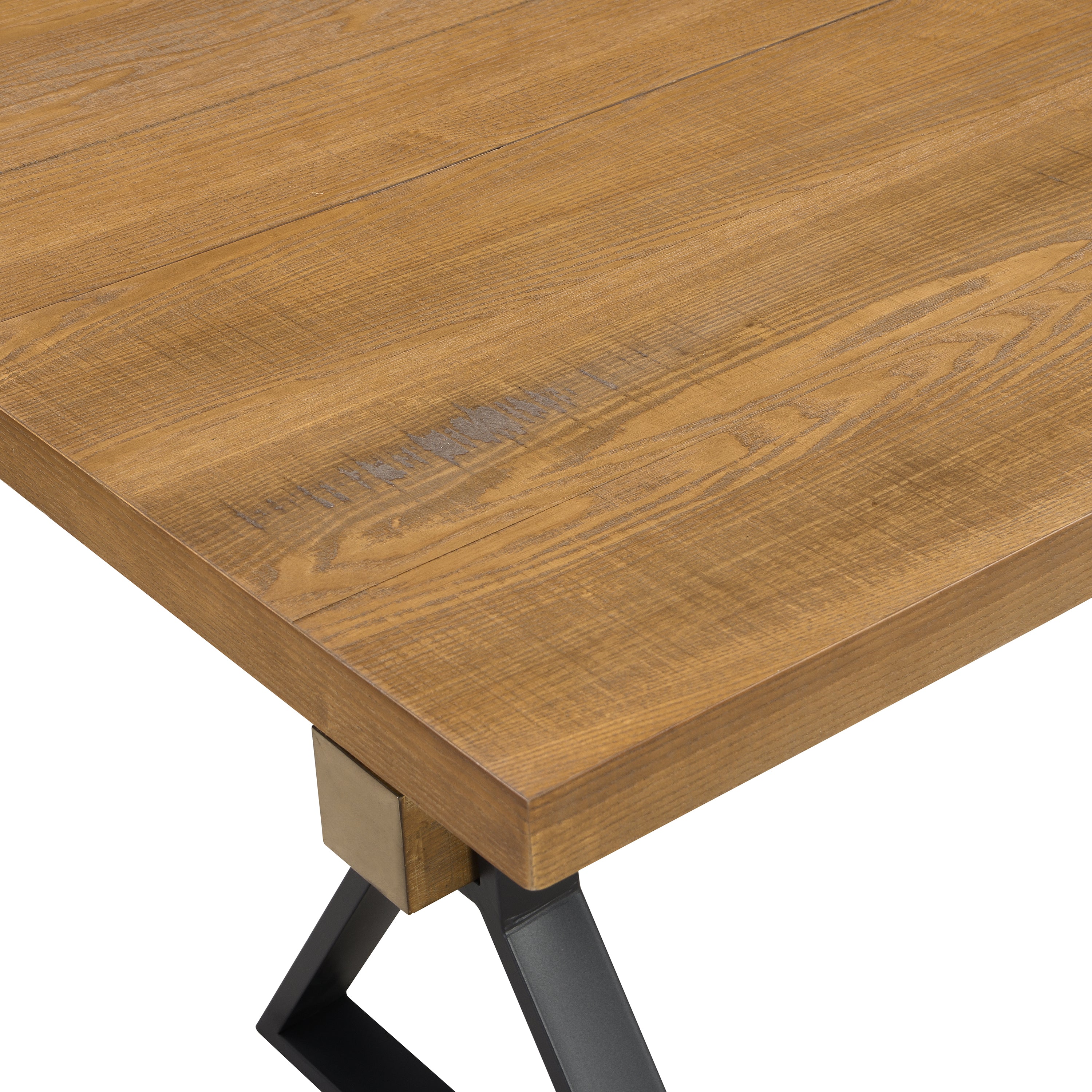 Hartsdale Rectangular Dining Table with X-Shaped Base