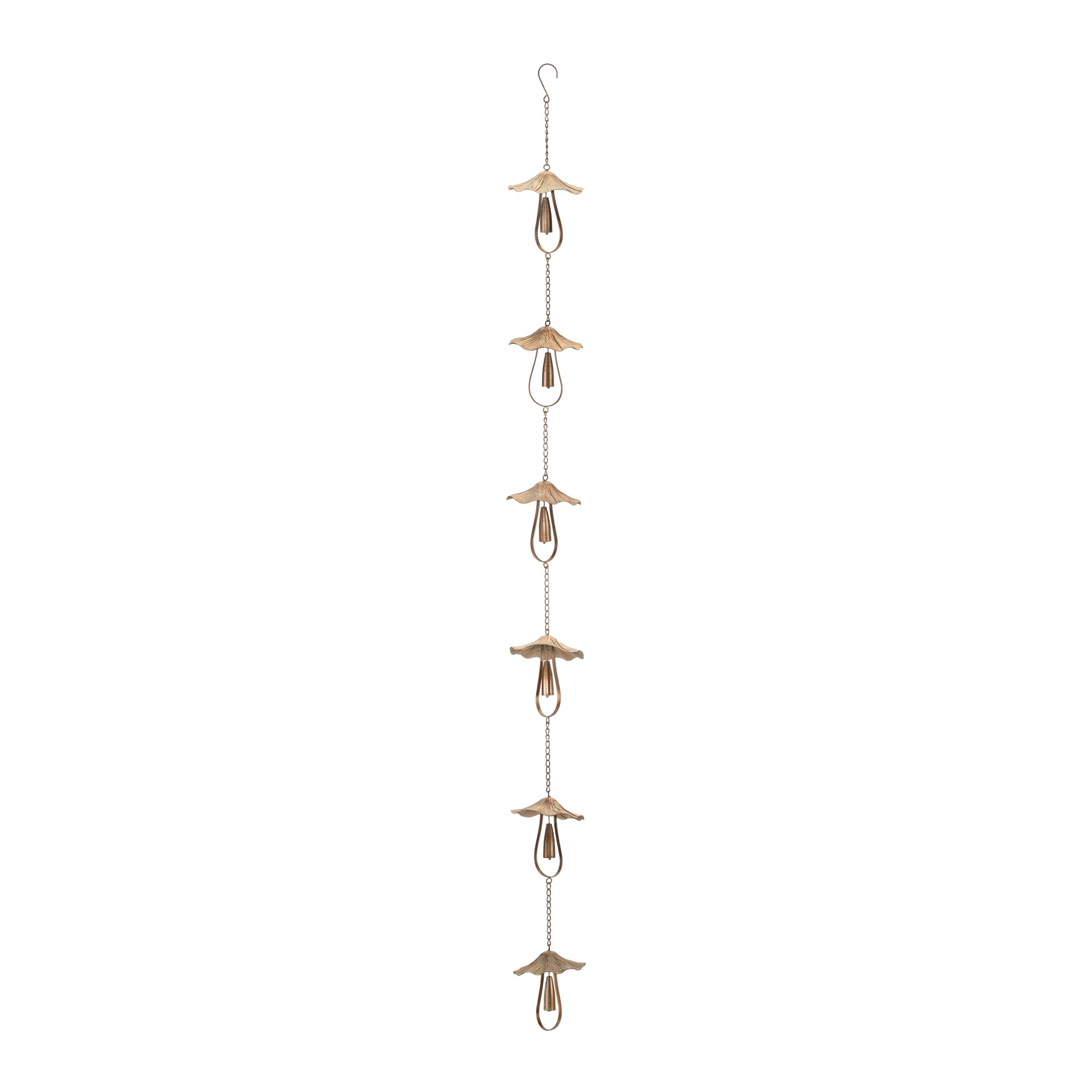 Mushroom Rain Chain