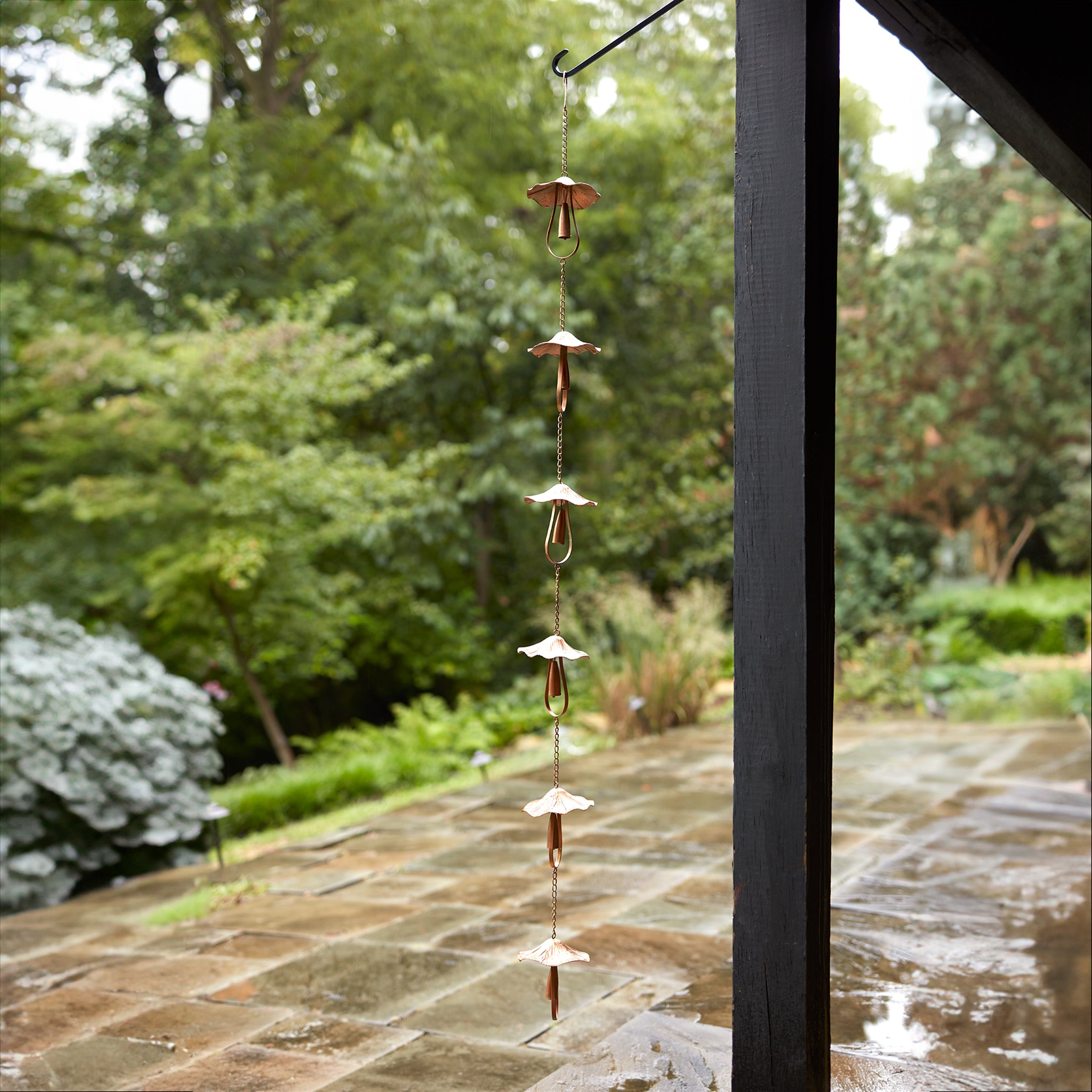 Mushroom Rain Chain