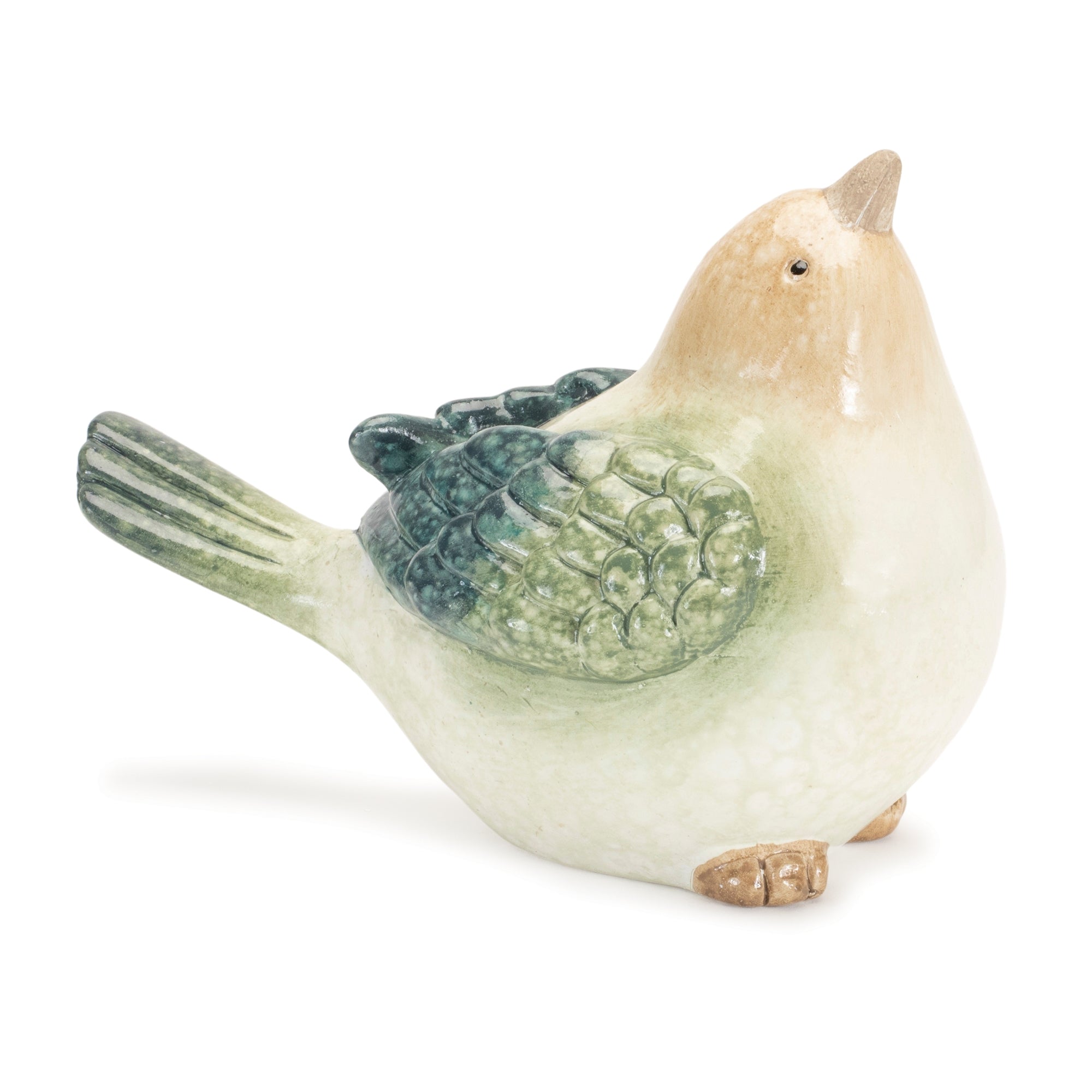 Terra Cotta Bird Figurine, Set of 4