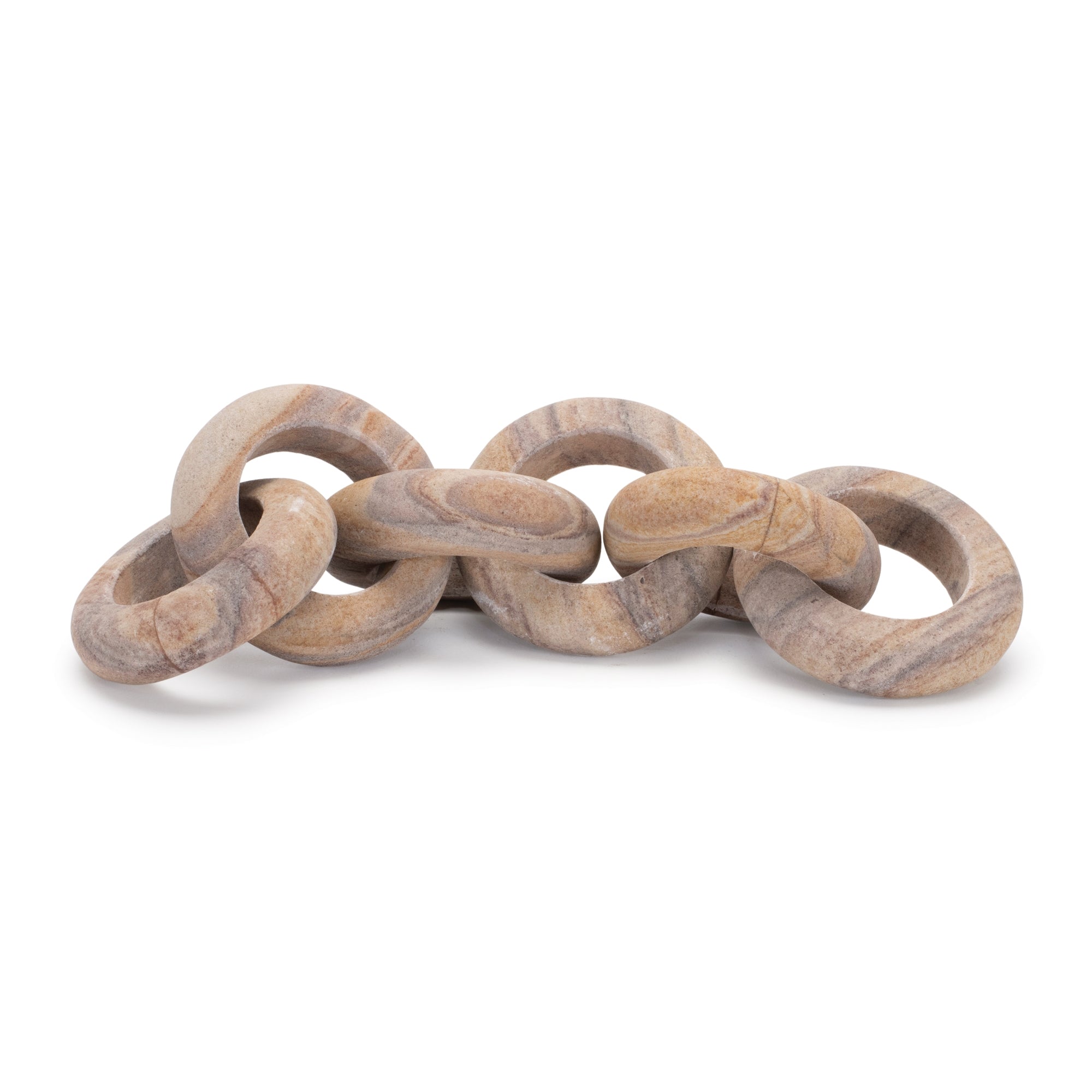 Sandstone Chain Link Décor