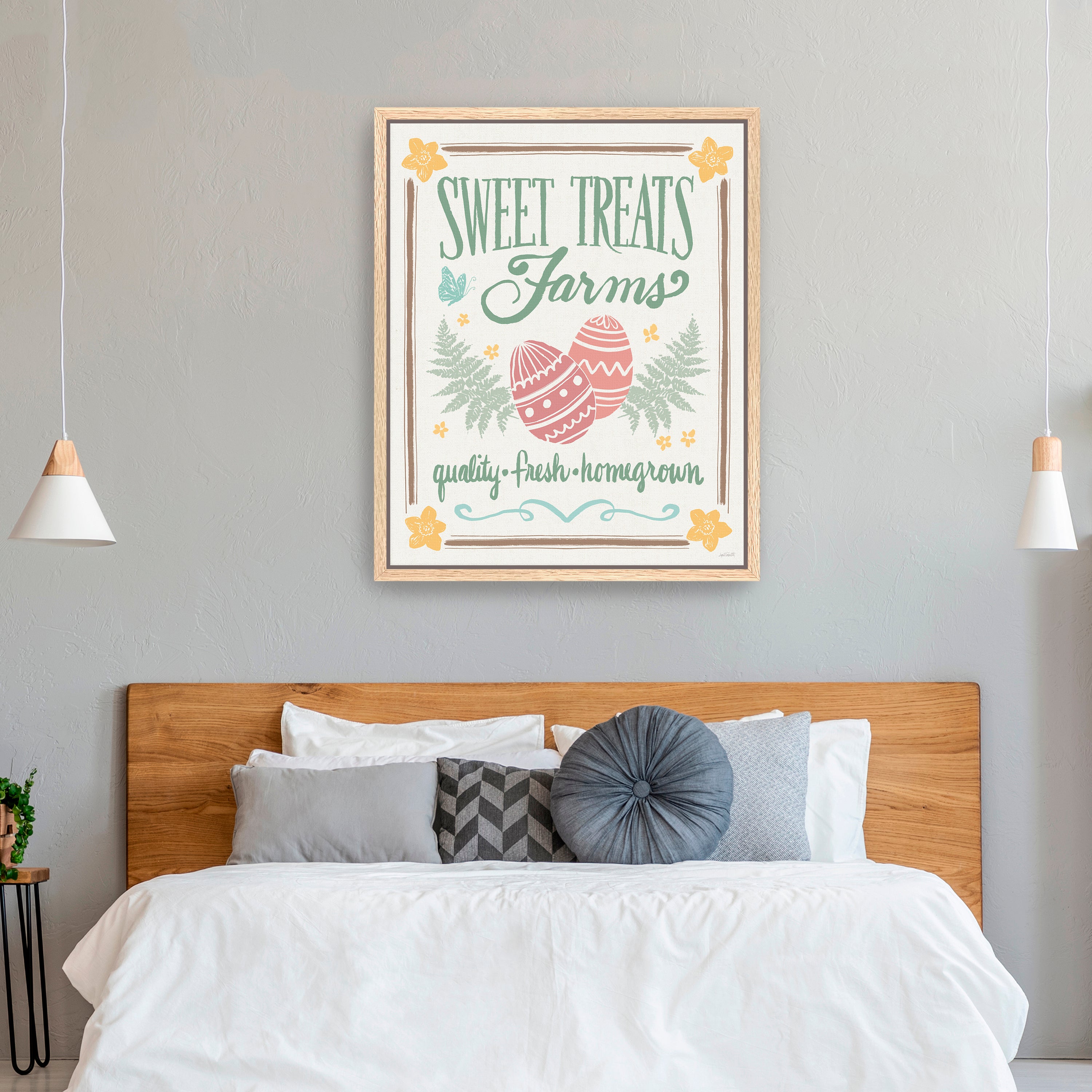 Spring Delight III Canvas Giclee