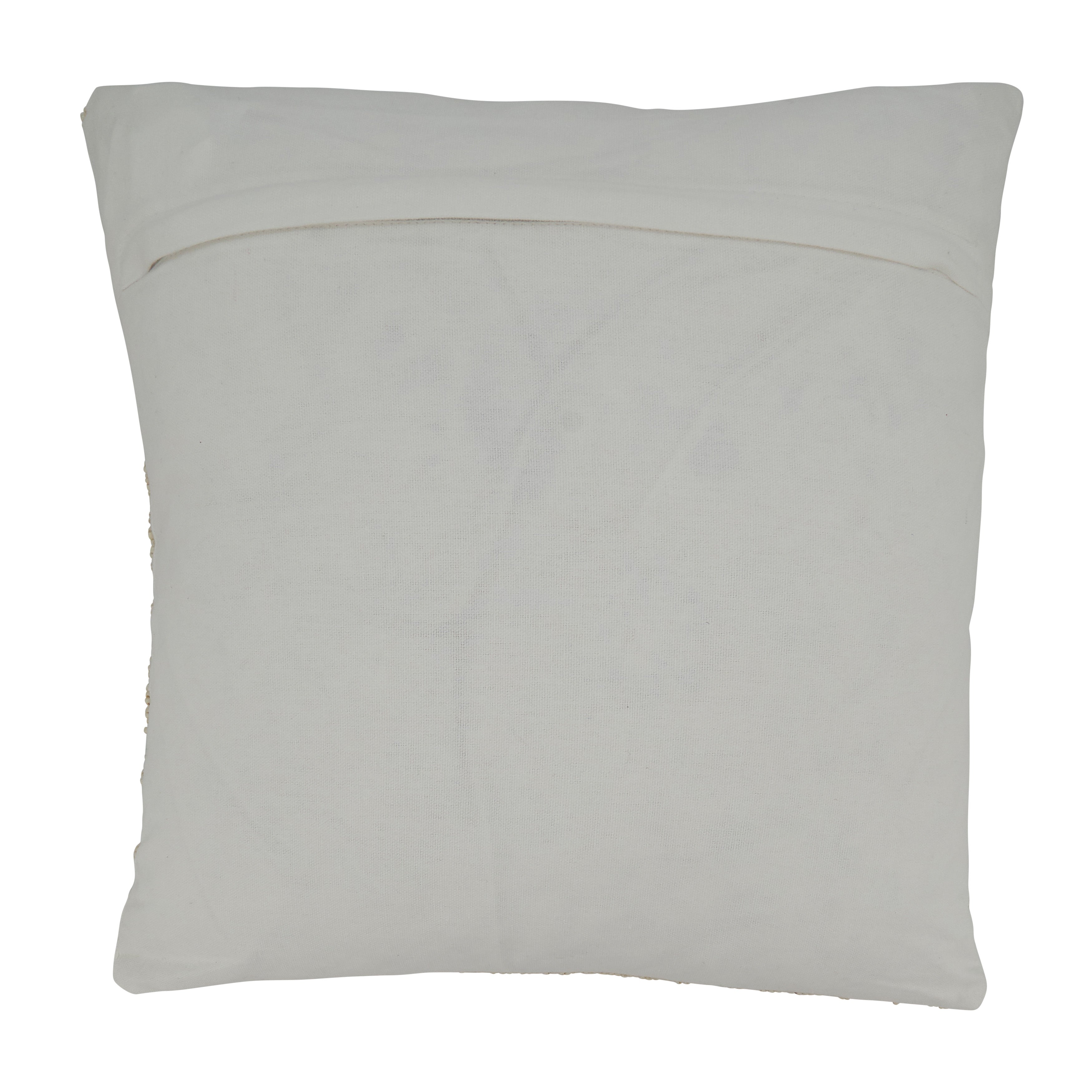 Beaded Flower Explosion Throw Pillow