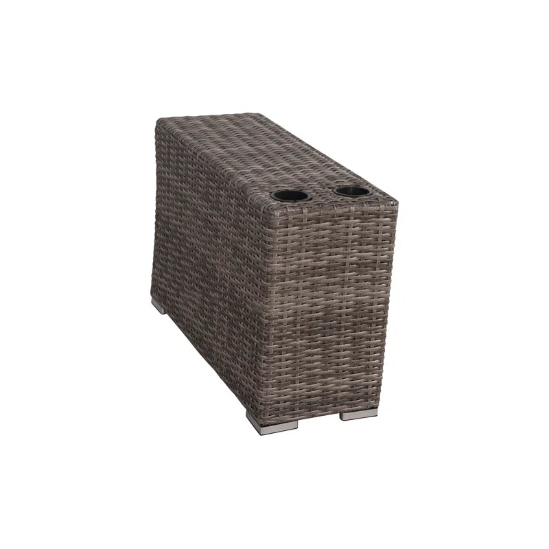 Fully Assembled Outdoor Wicker Patio Sofa