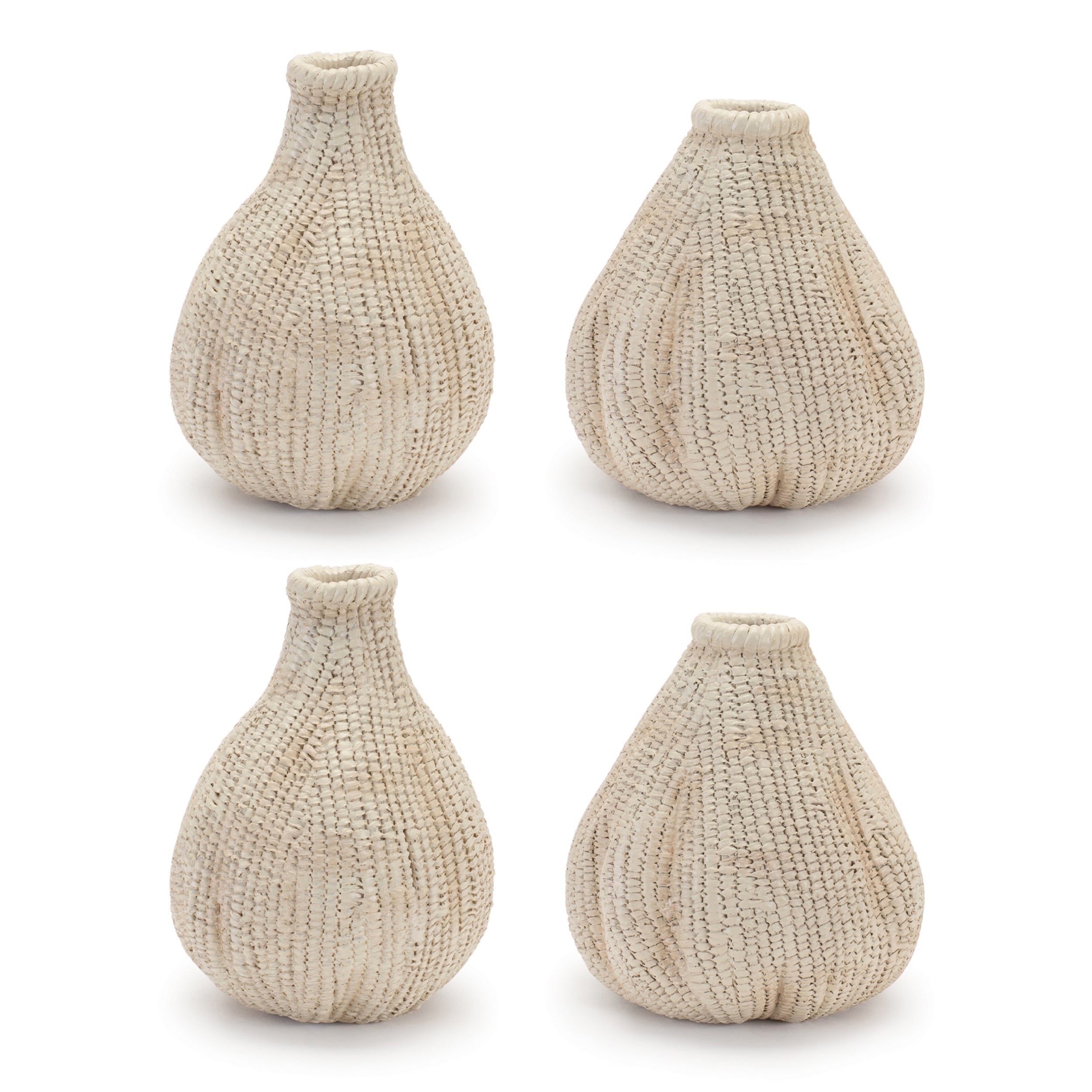 Distressed Bud Vase, Set of 4