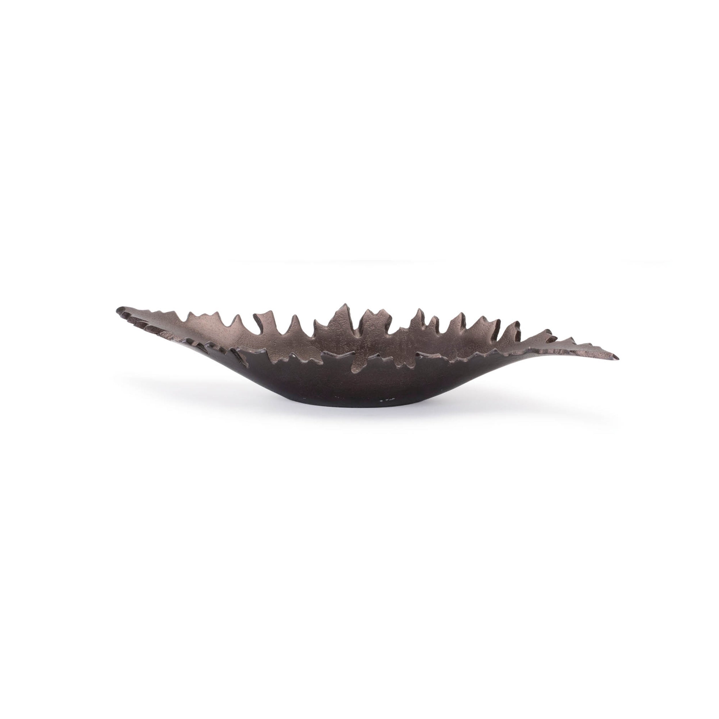 Aluminum Leaf Bowl, Set of 2
