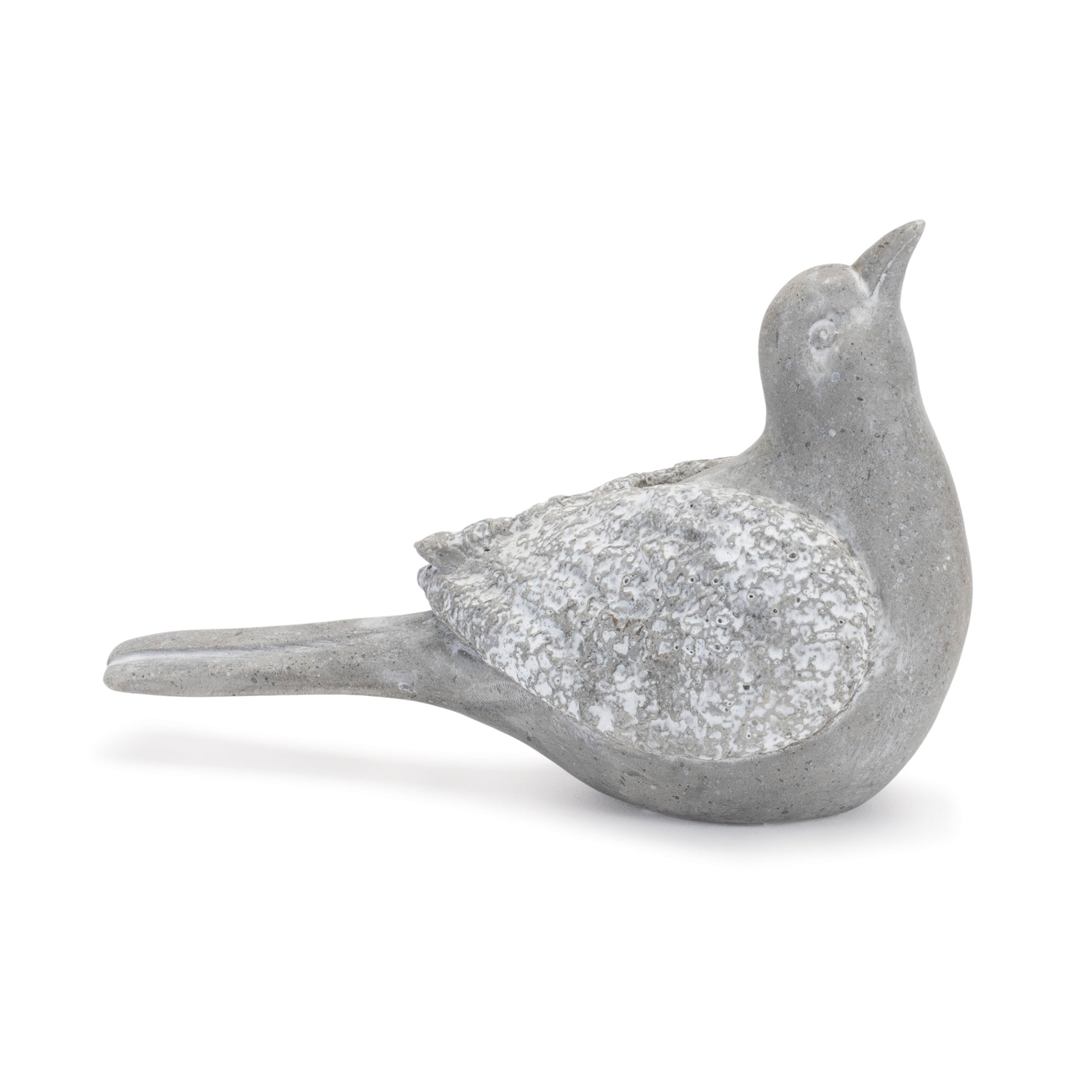 Stone Garden Bird Figurine, Set of 4
