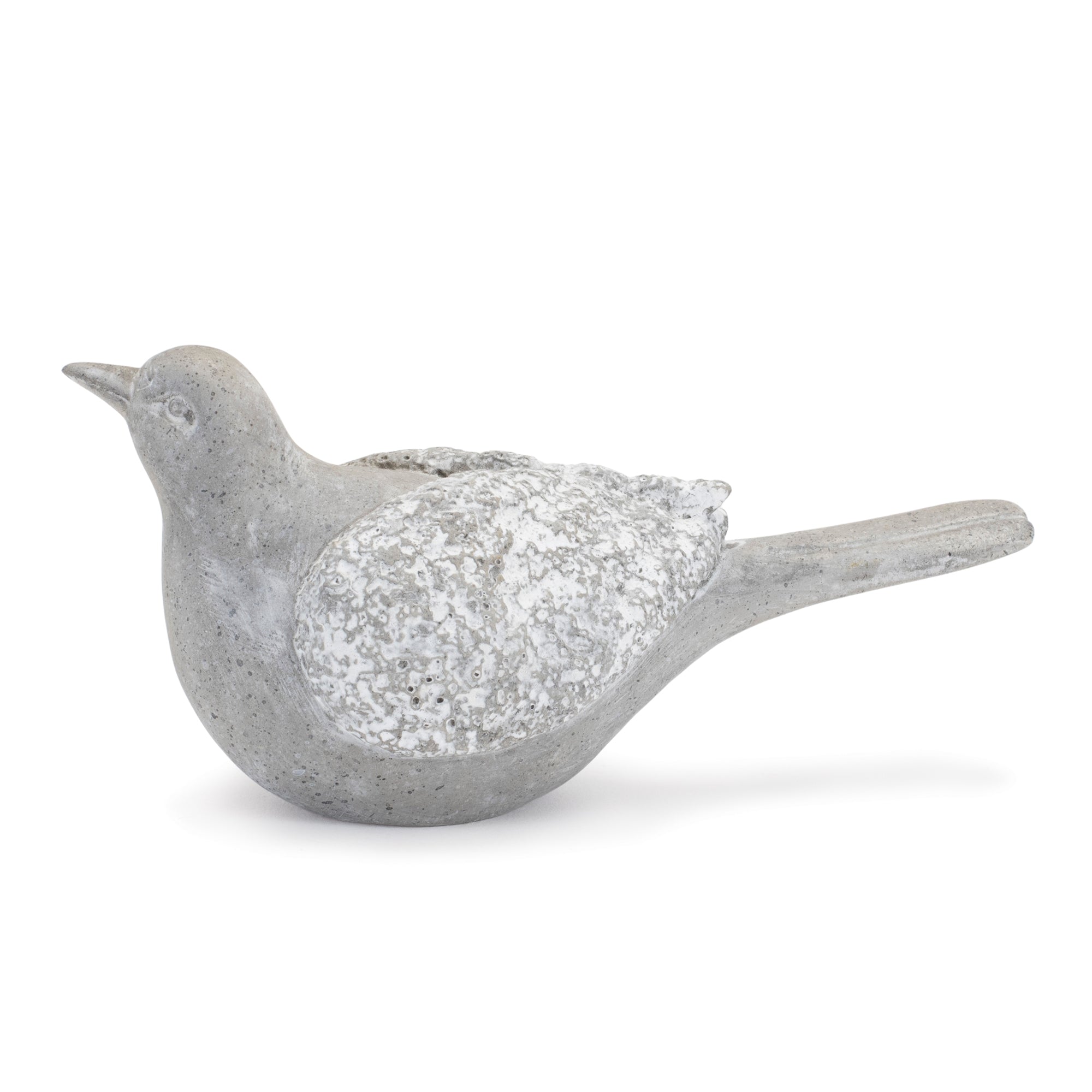 Stone Garden Bird Figurine, Set of 4