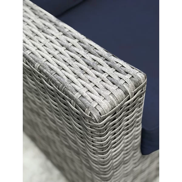 Pier 1 Wicker Club Chair - Thumbnail 5