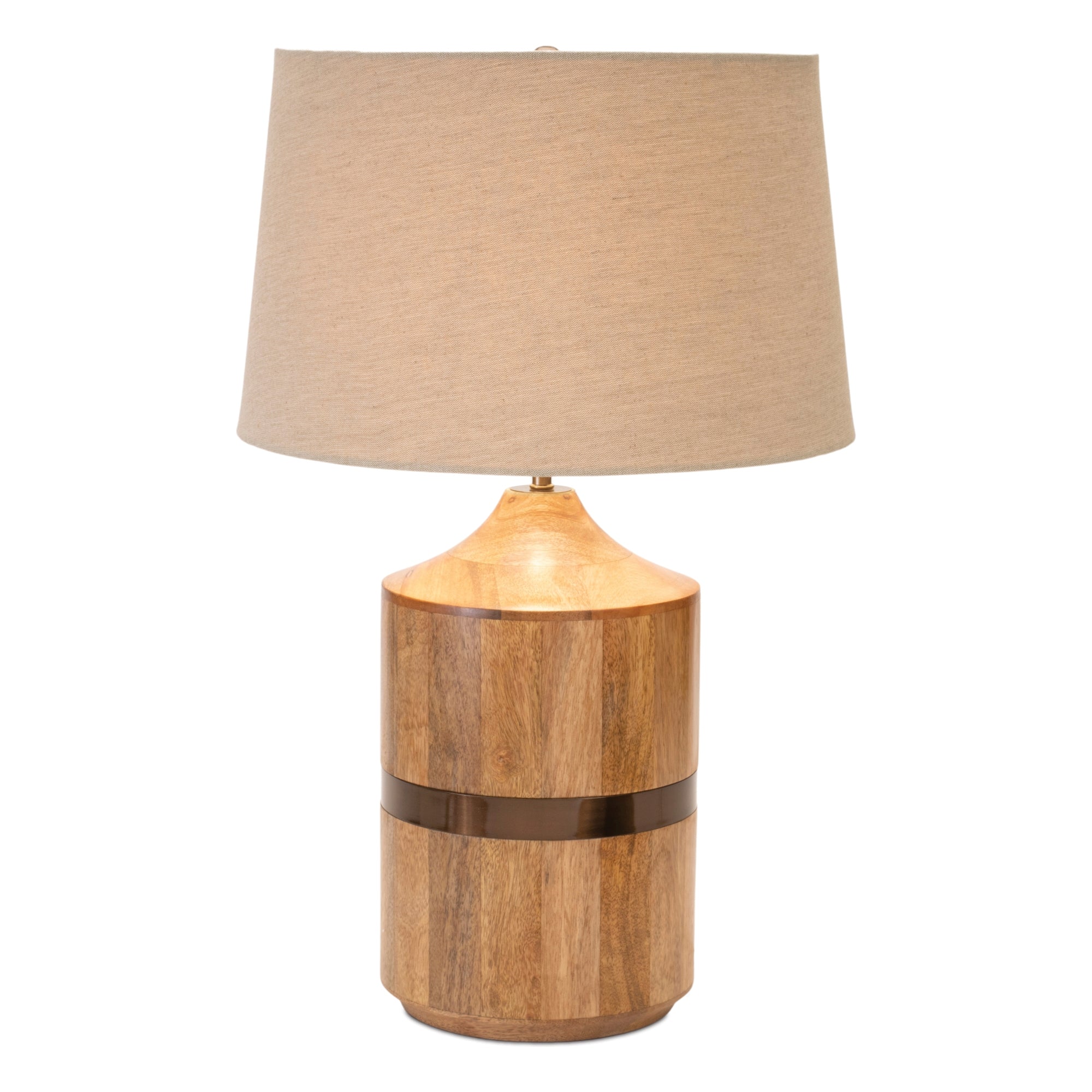 Natural Wood Table Lamp