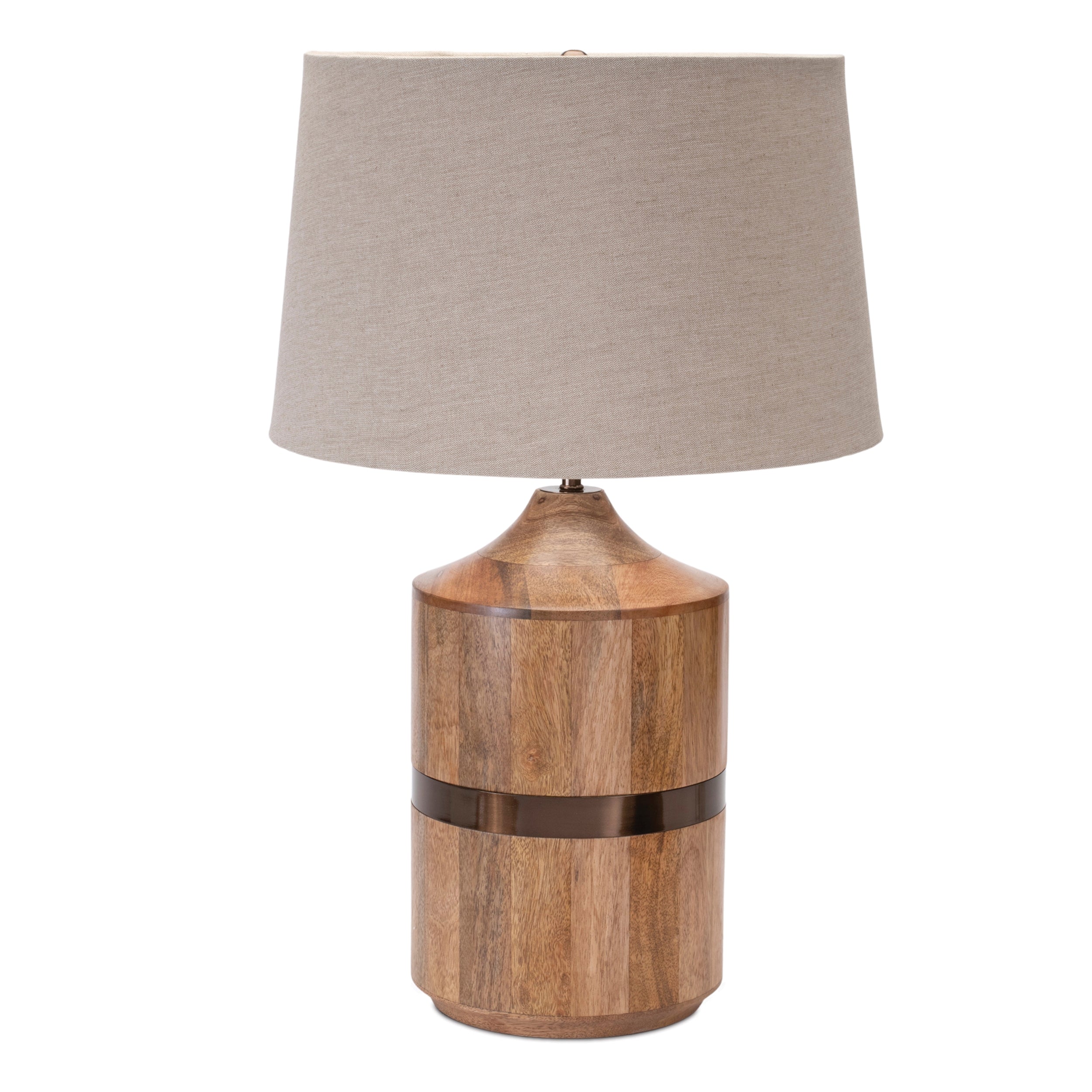 Natural Wood Table Lamp