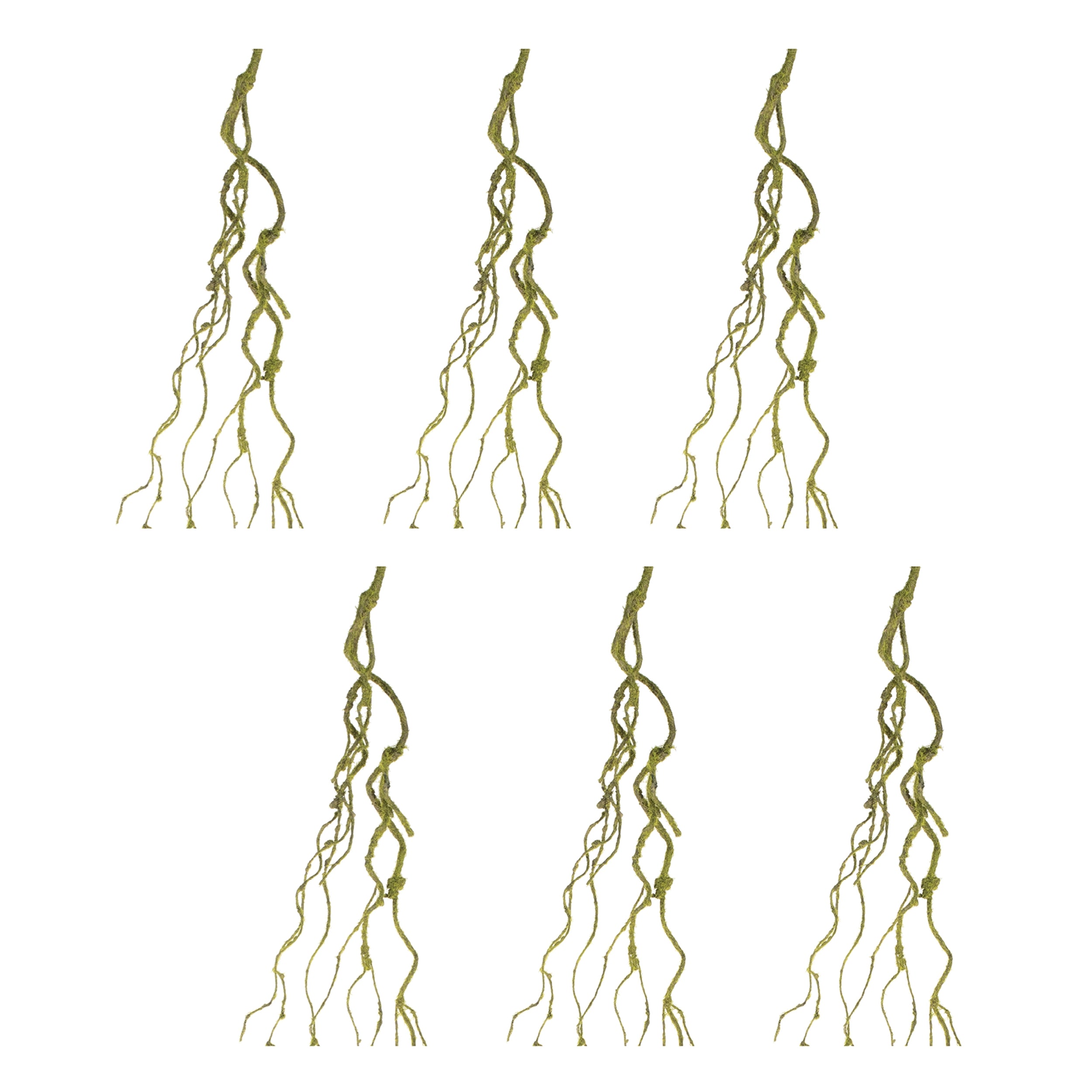 Mossy Twig Vine, Set of 6