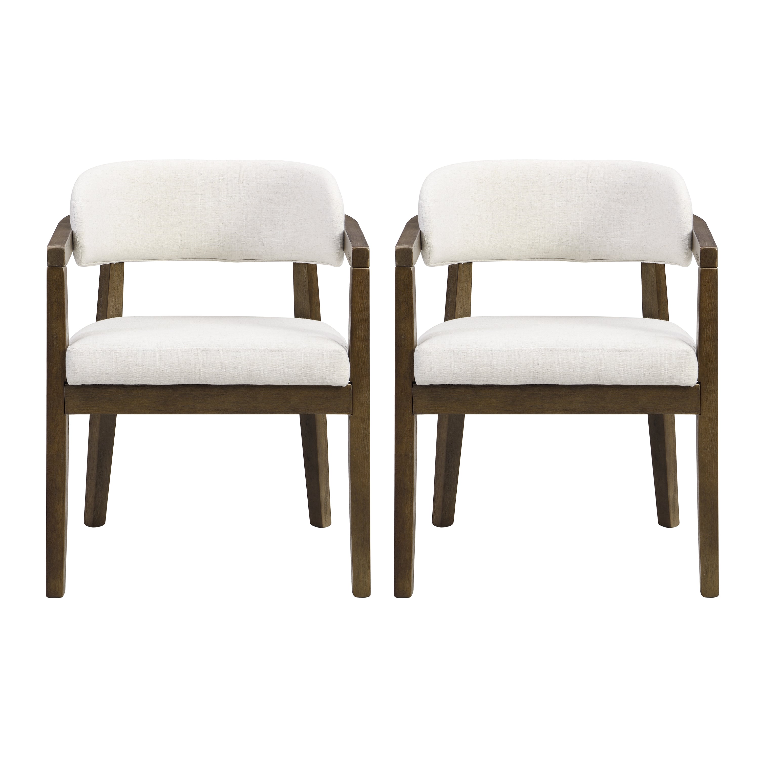 Whitfield U-Shaped Upholstered Dining Chair, Set of 2