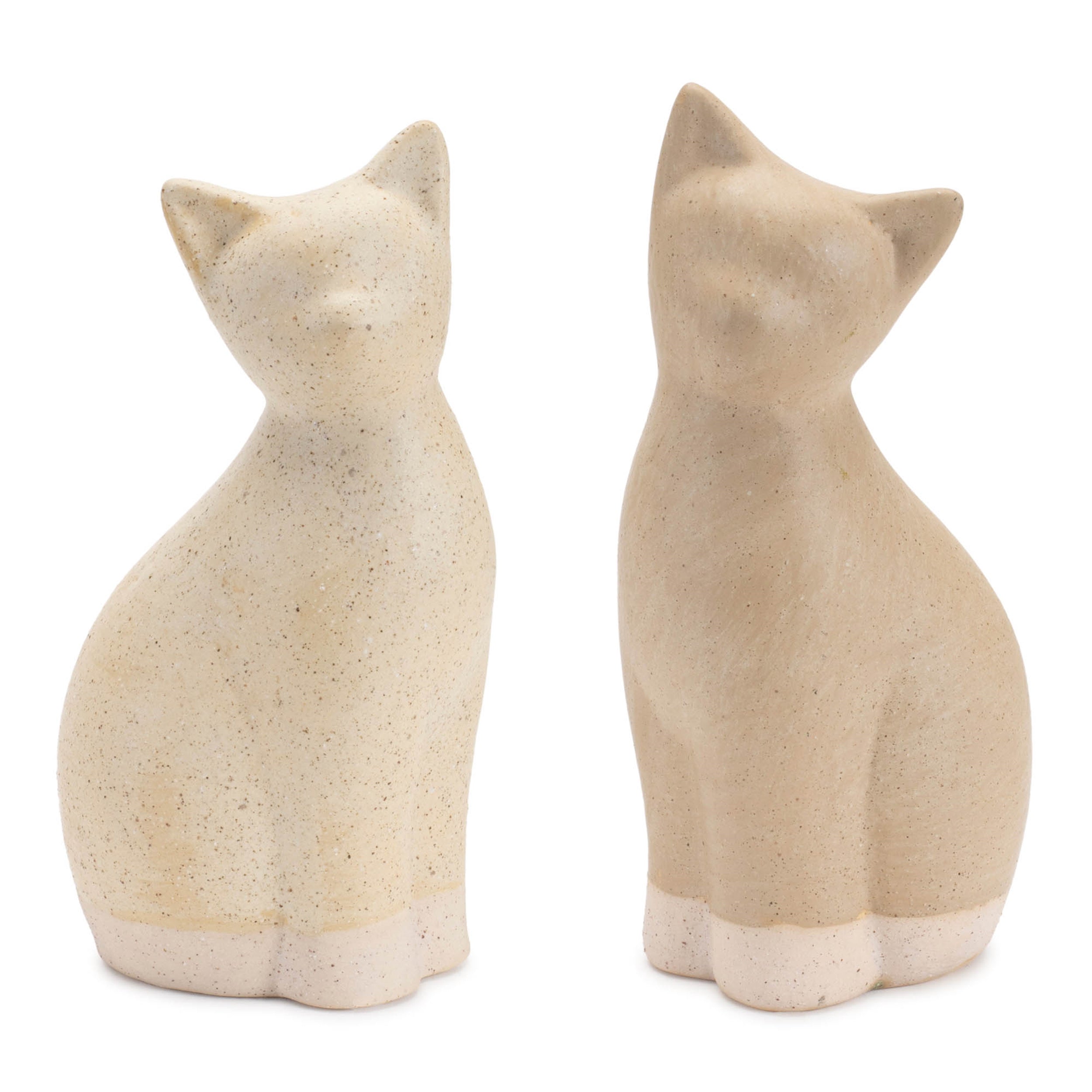 Ceramic Cat Decor, Set of 2