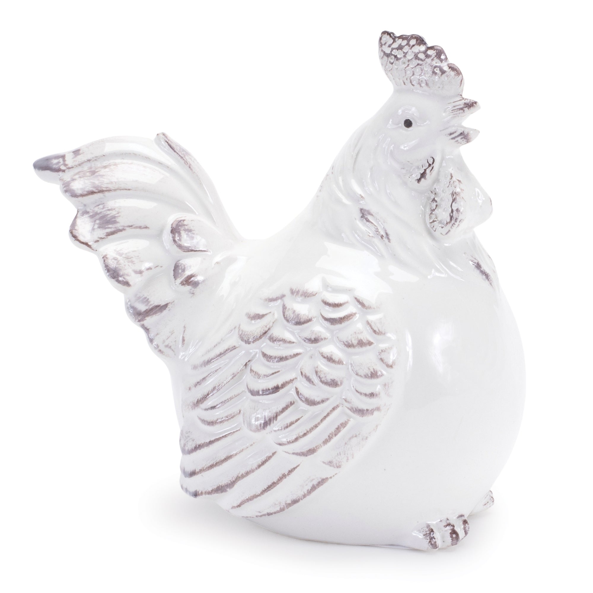 Ceramic Chicken Decor, Set of 6