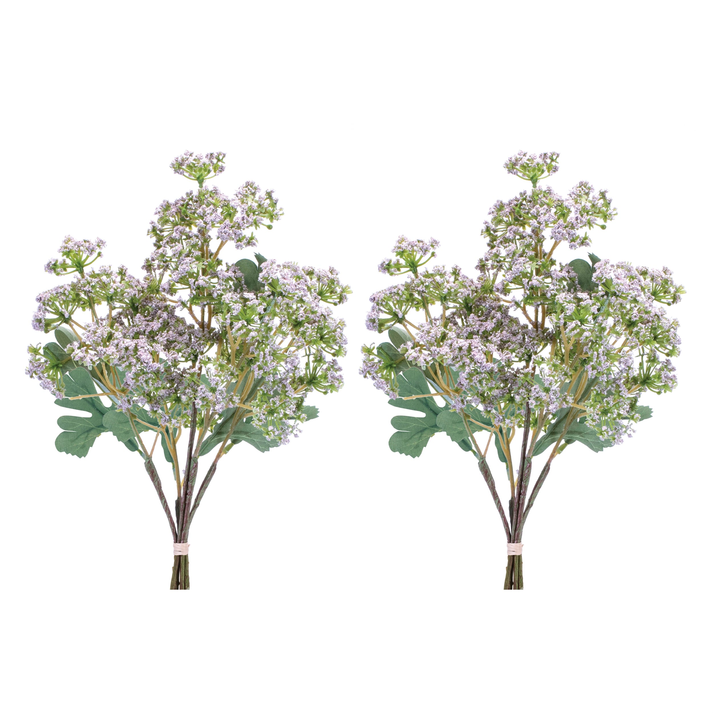 Purple Angelica Floral Bundle, Set of 2