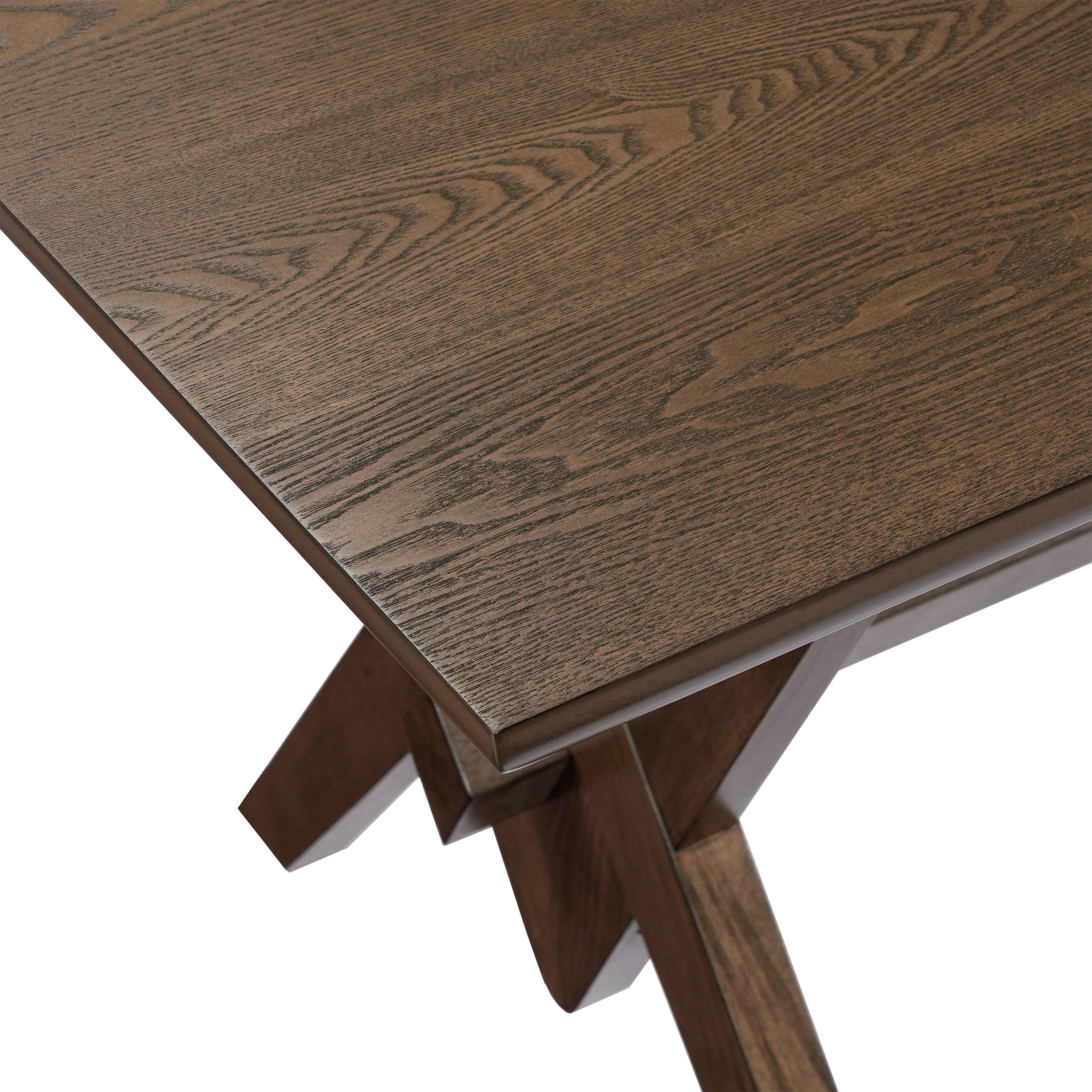 Double V Rectangular Dining Table