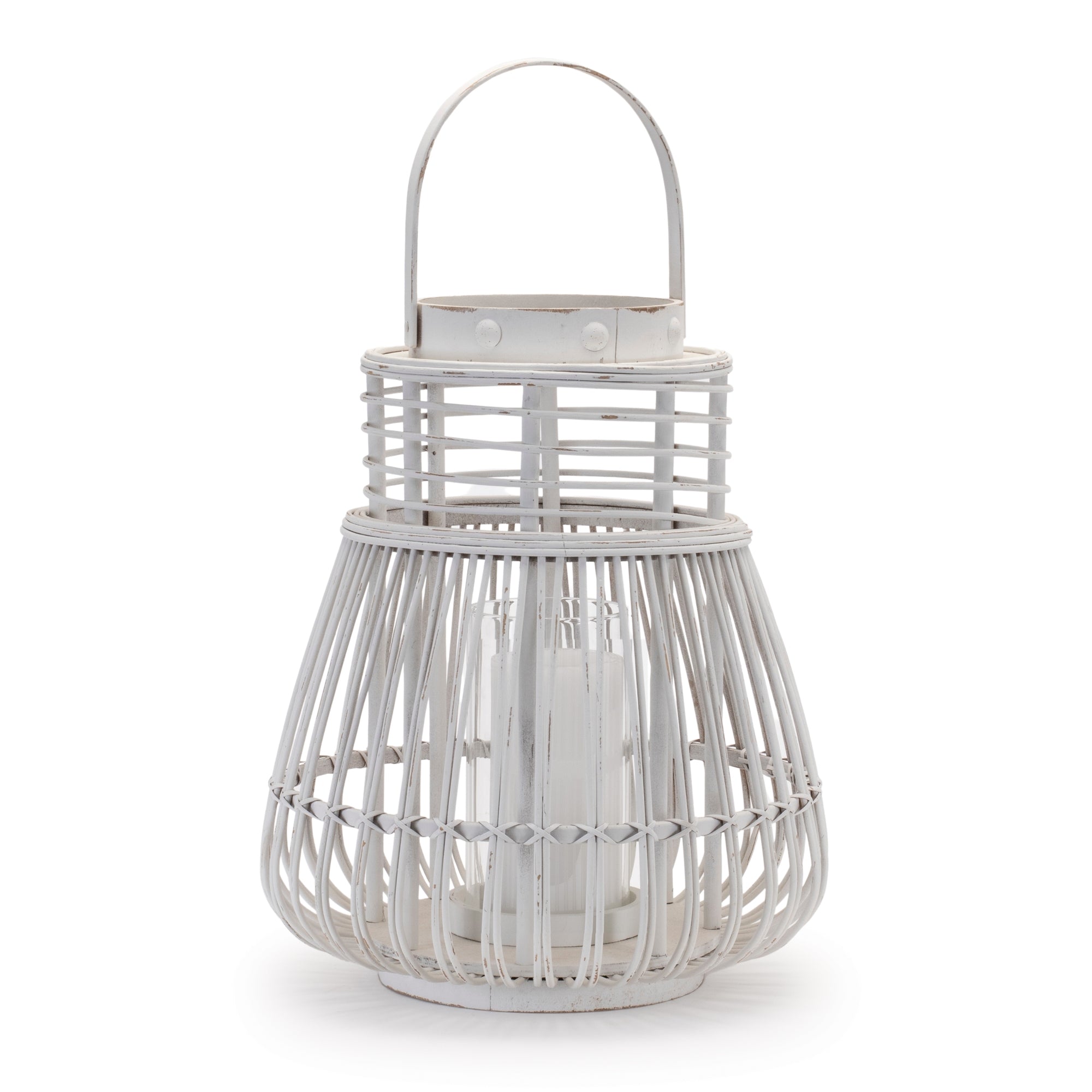 Woven Rattan Lantern