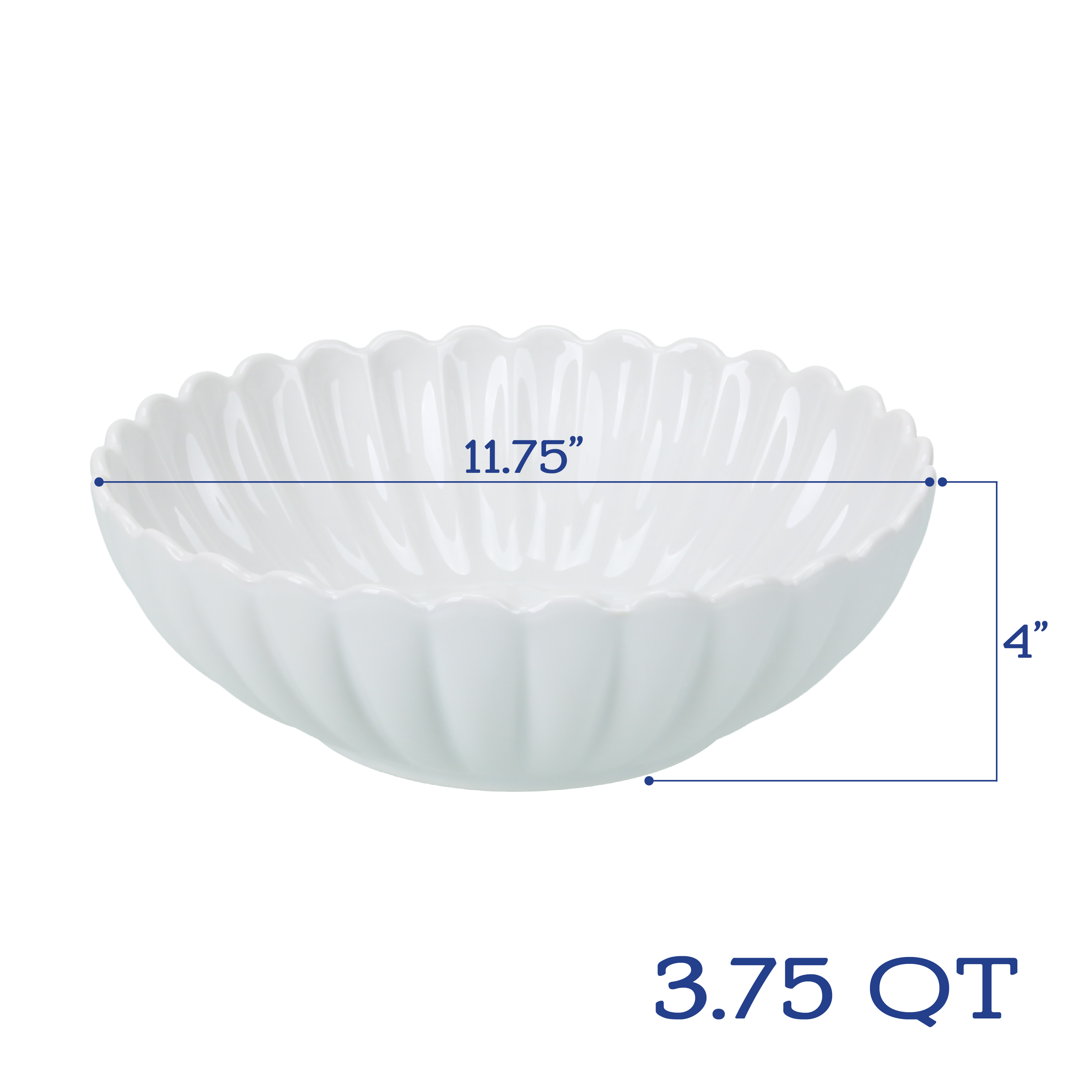Petal Set of 2 Serving Bowls
