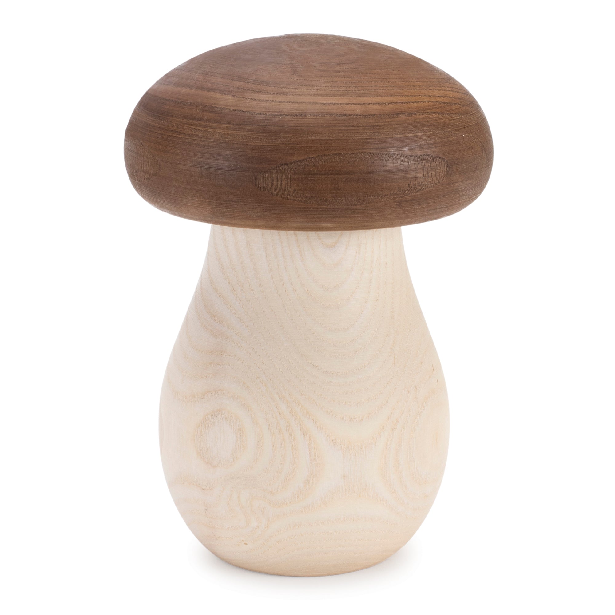 Wood Mushroom Box Decor, Set of 2